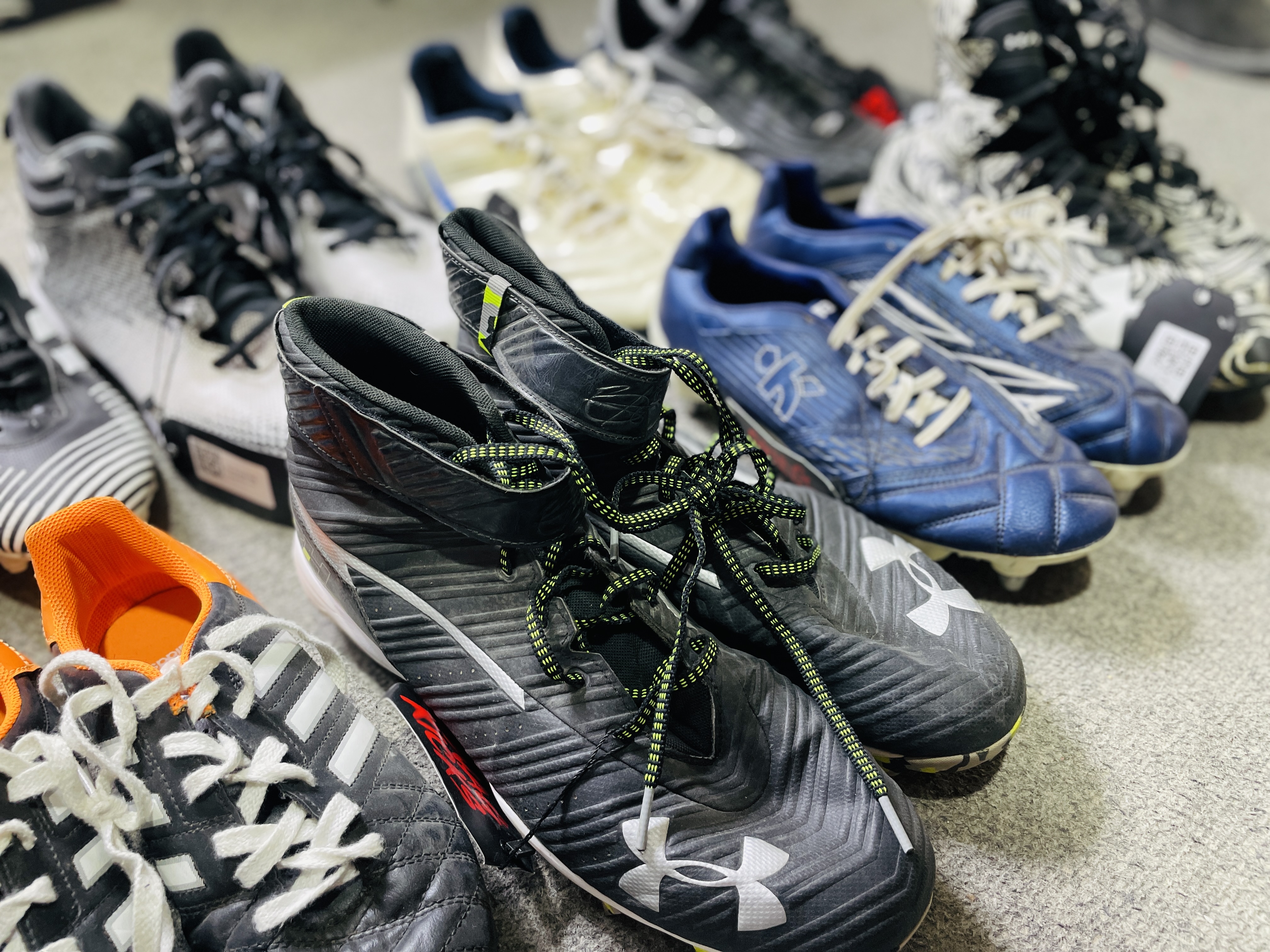 Markierte Fußballschuhe Bundle von 30 Stück