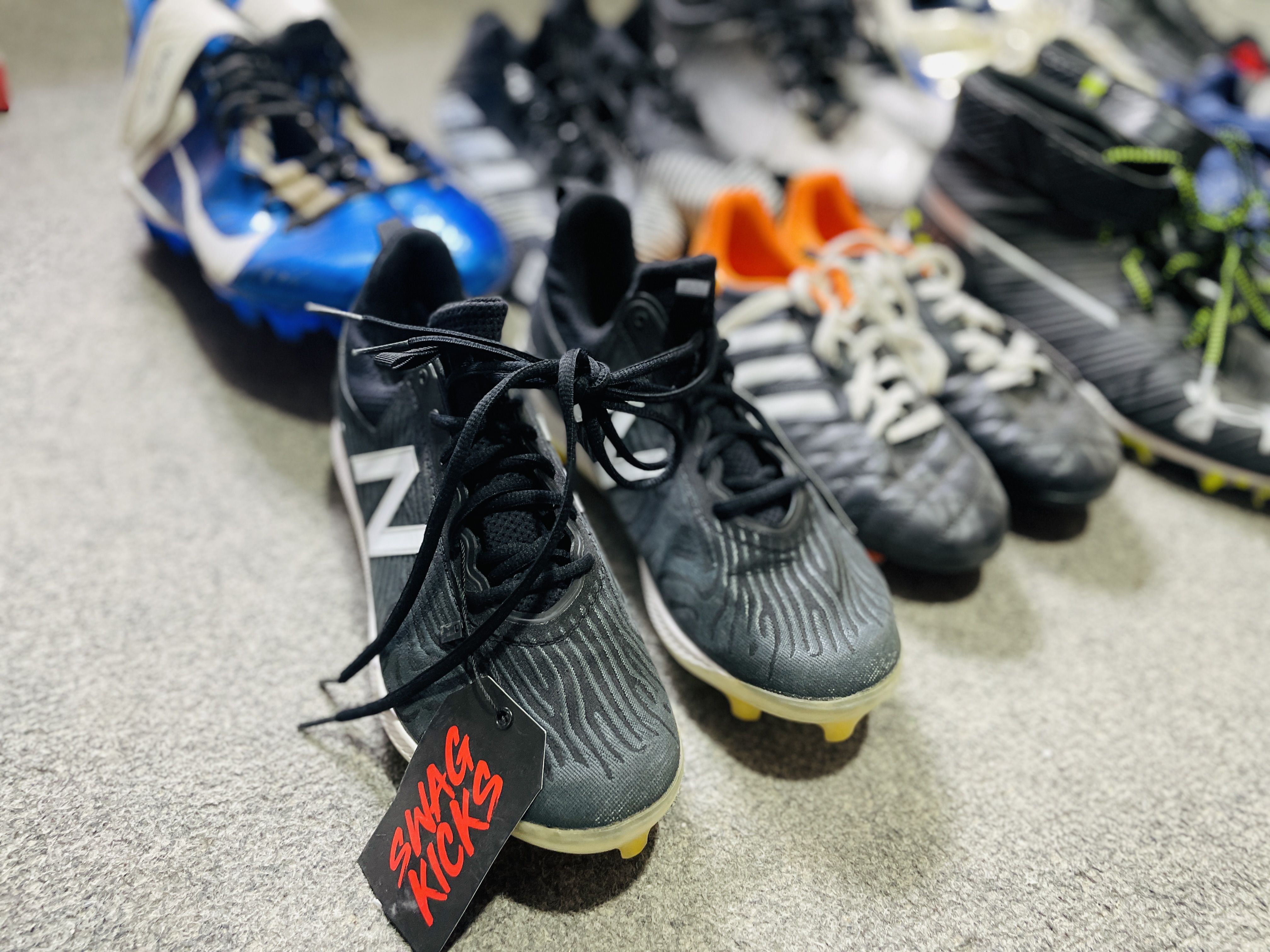 Branded Football Cleats Bundle of 30 pcs