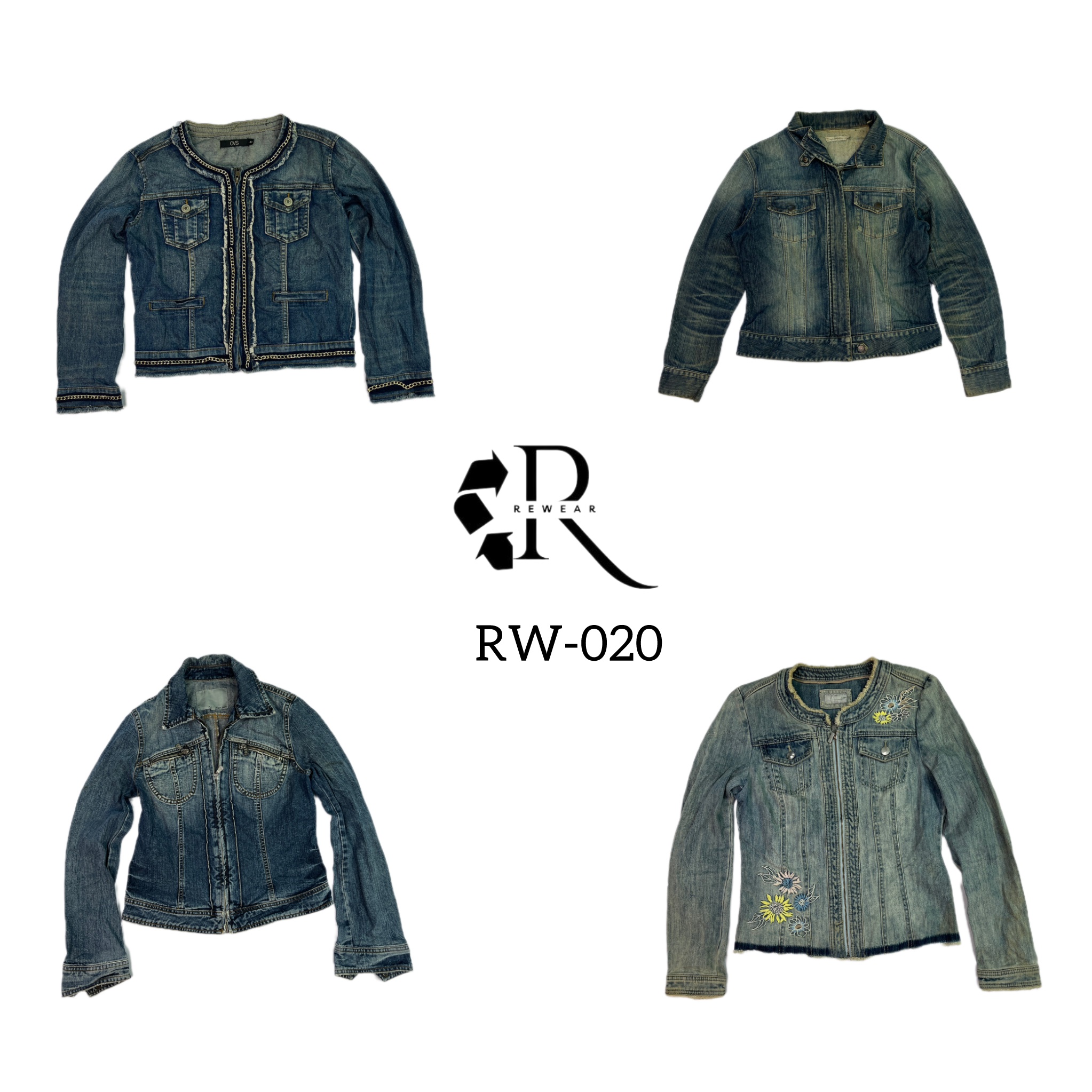 Y2K Unique Denim Jackets (RW-020)