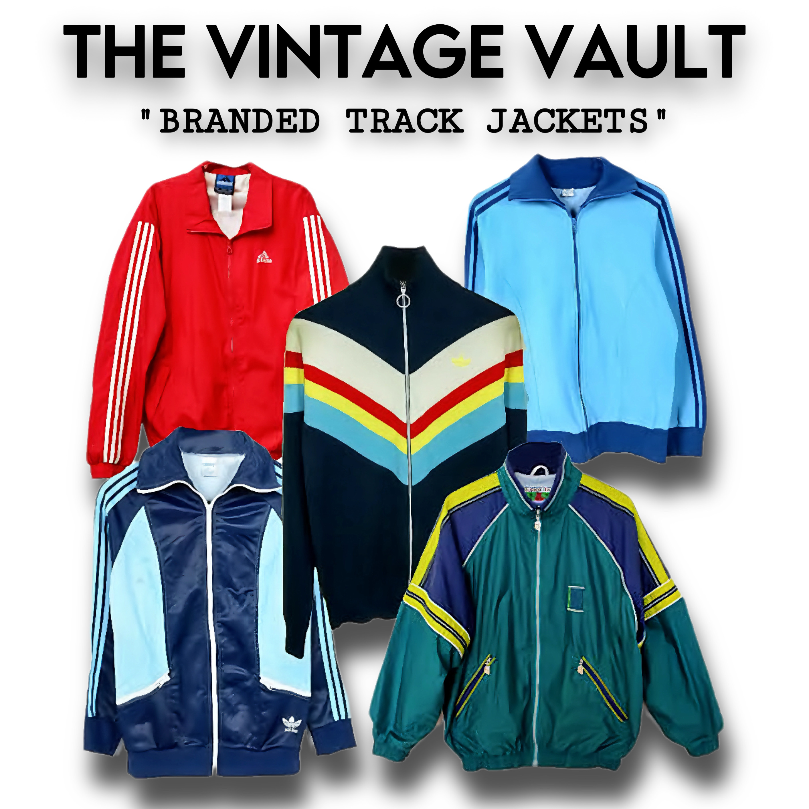 Branded Track Jackets - 50 pcs