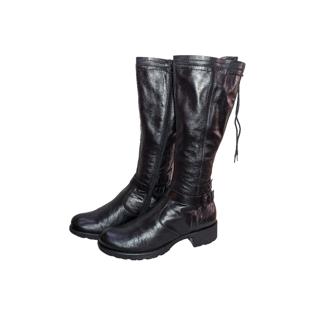 MV232# Vintage American Collection Flat Knee High Stadium Boots
