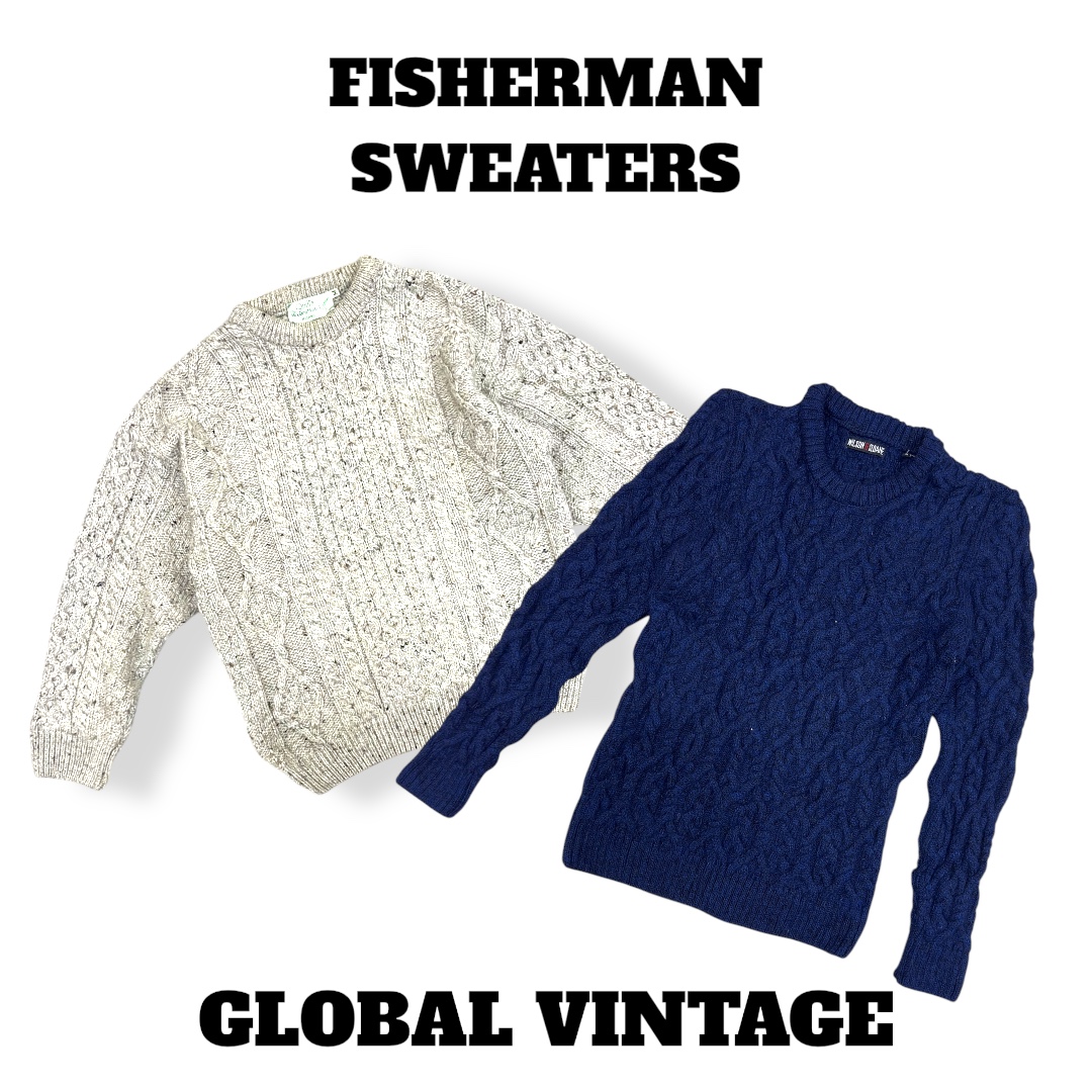 Fisher Man Sweaters - 15 Pieces ( GV-279 )