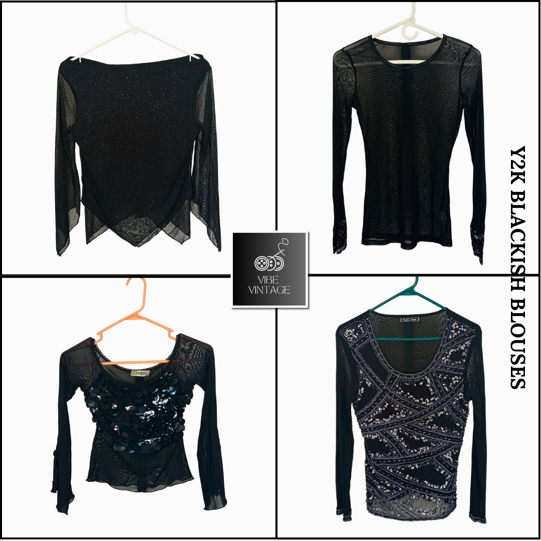 BLOUSES NOIRISH Y2K - 08 PCS (BUNDLE 1)