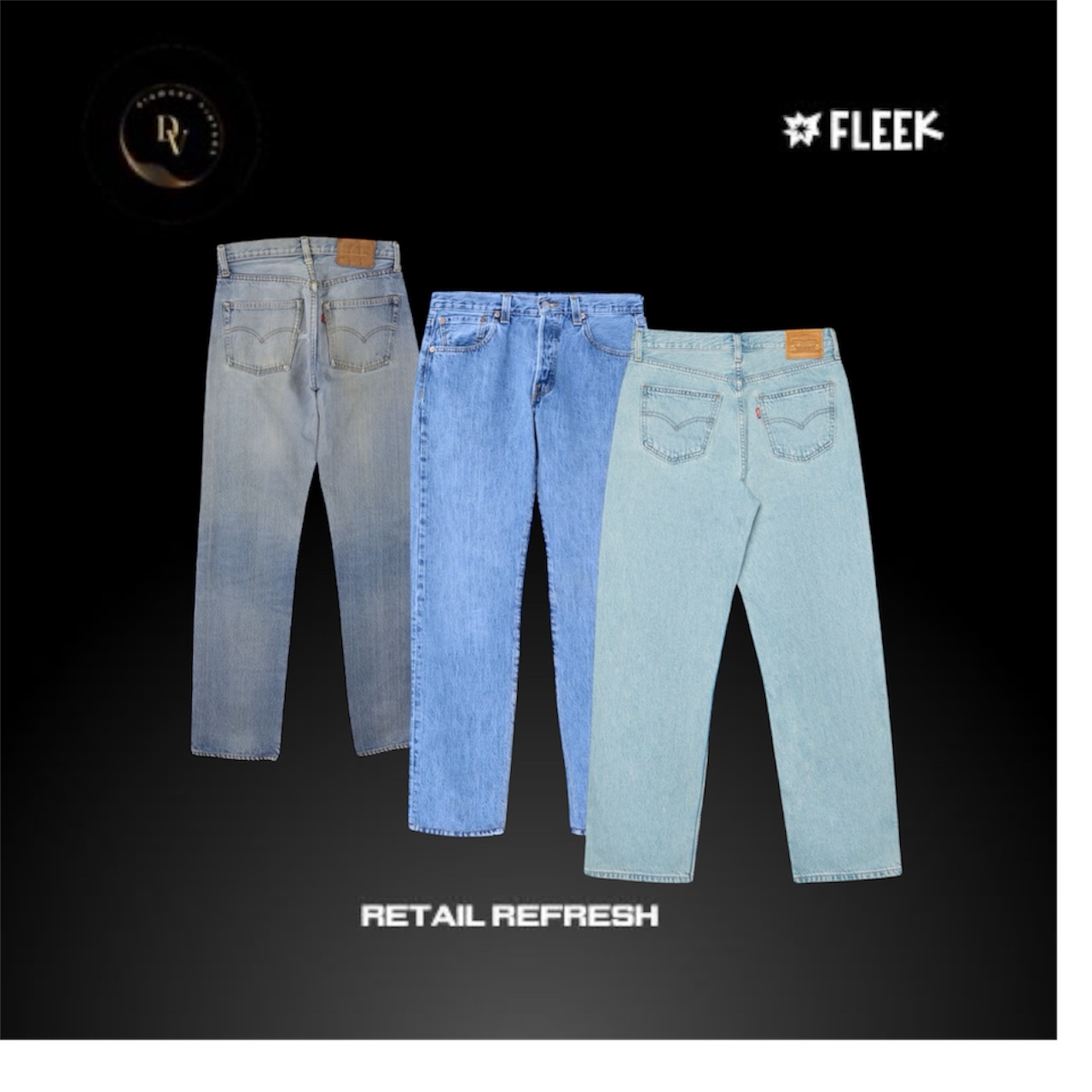 Levi's Mix Code Jean 25 Piece - Sea Shipped