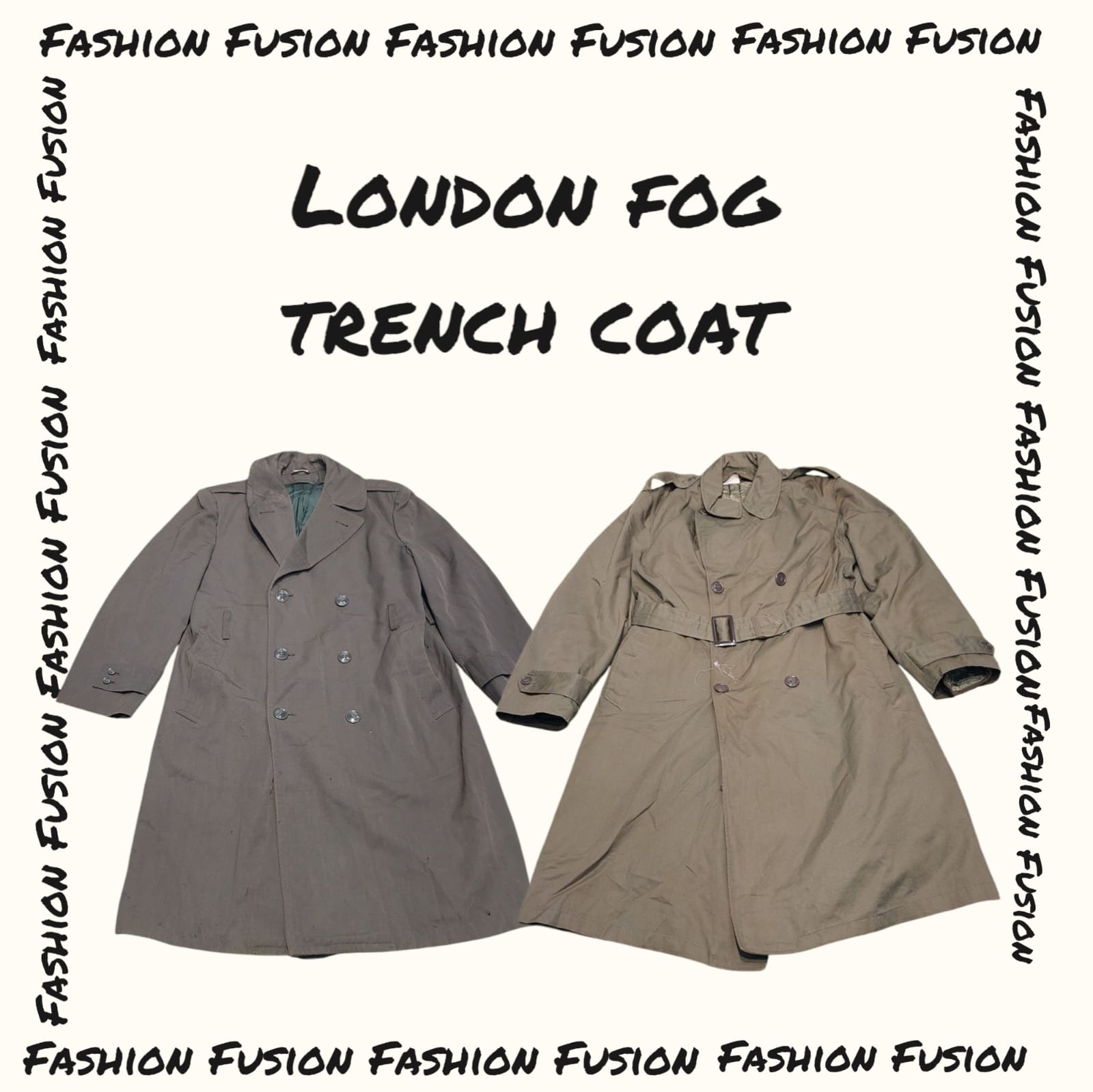 (FF-604) london fog trench coats