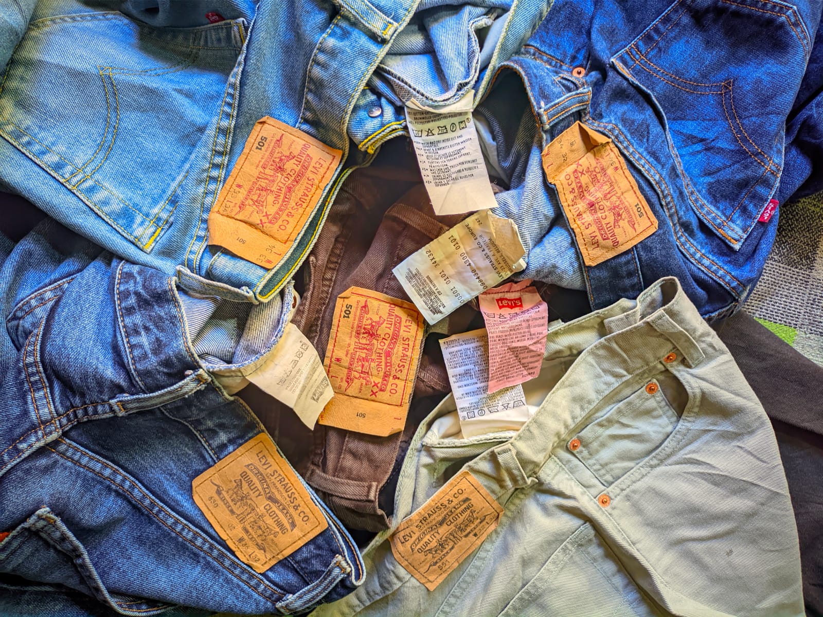 Levi's Paper Tag Jeans