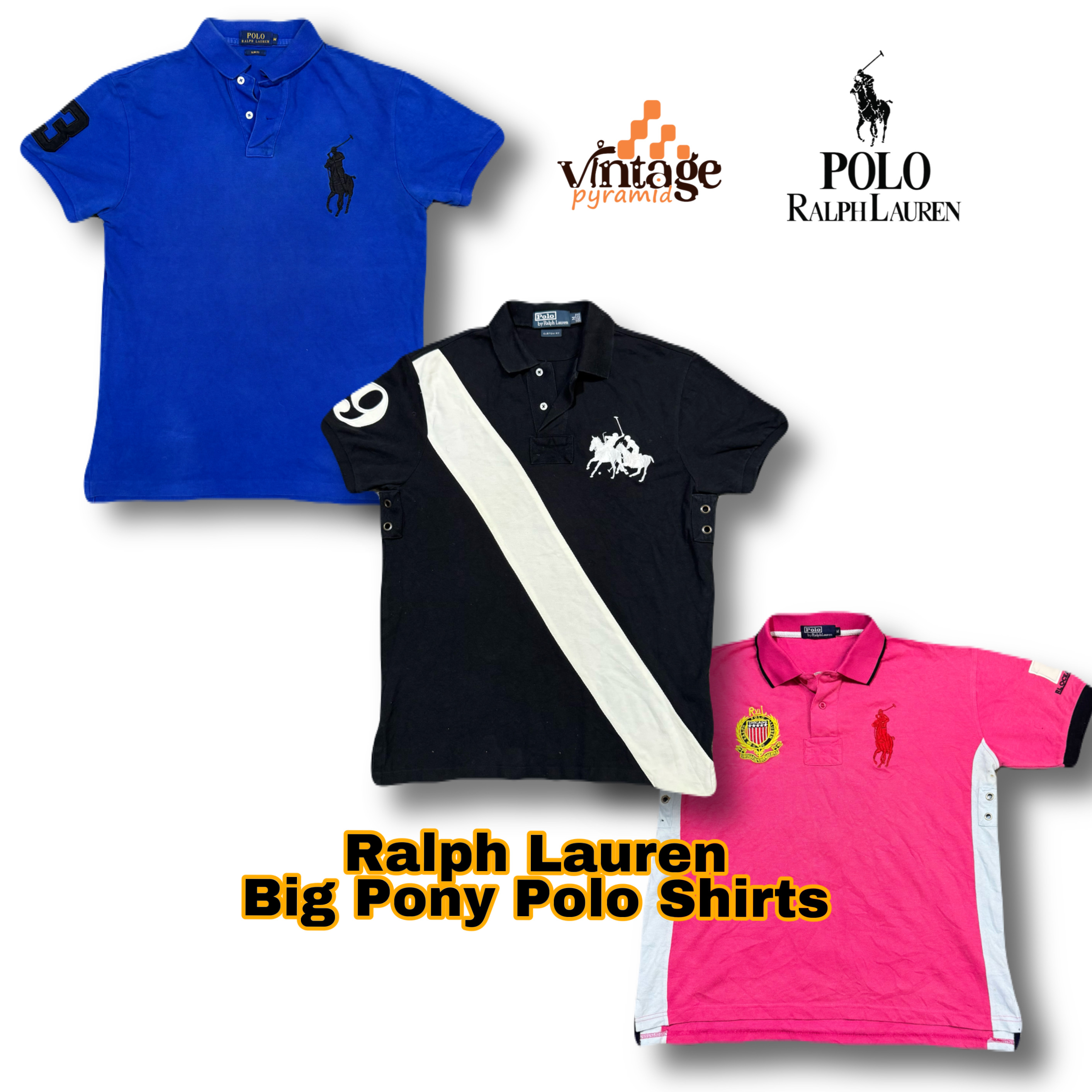 VP093 Ralph Lauren Big Pony Chemises Polo