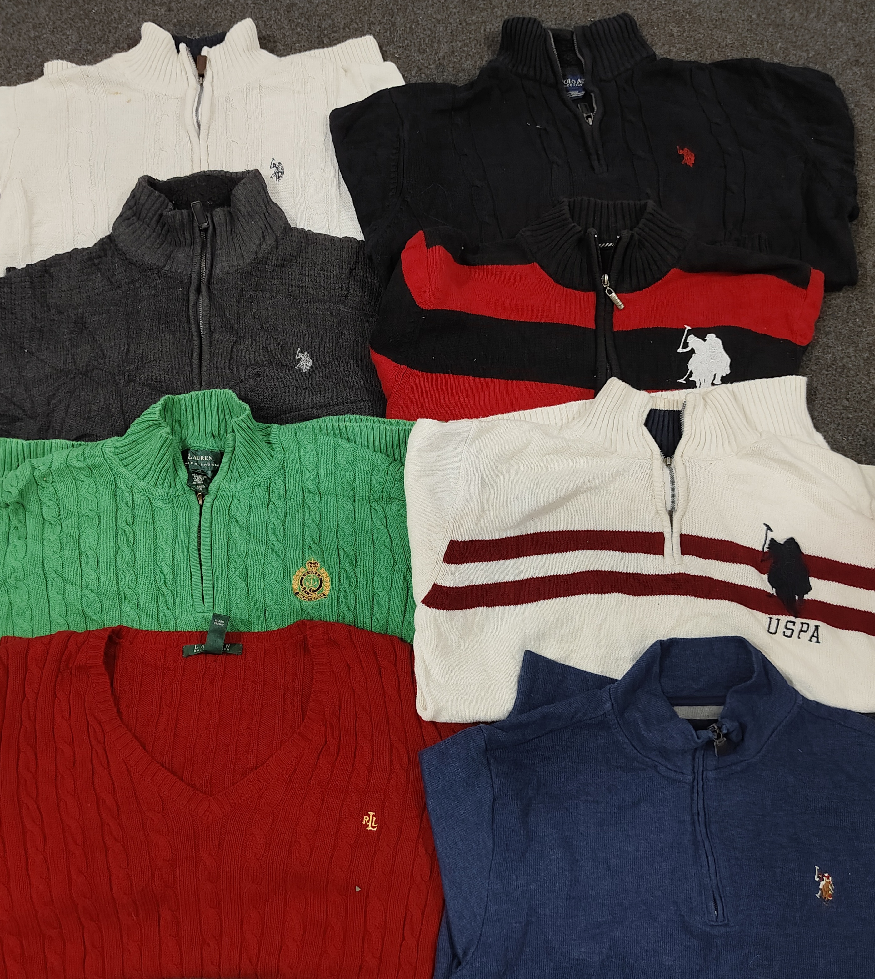 U.S. Polo Assn 1/4 Zip 30 Pz