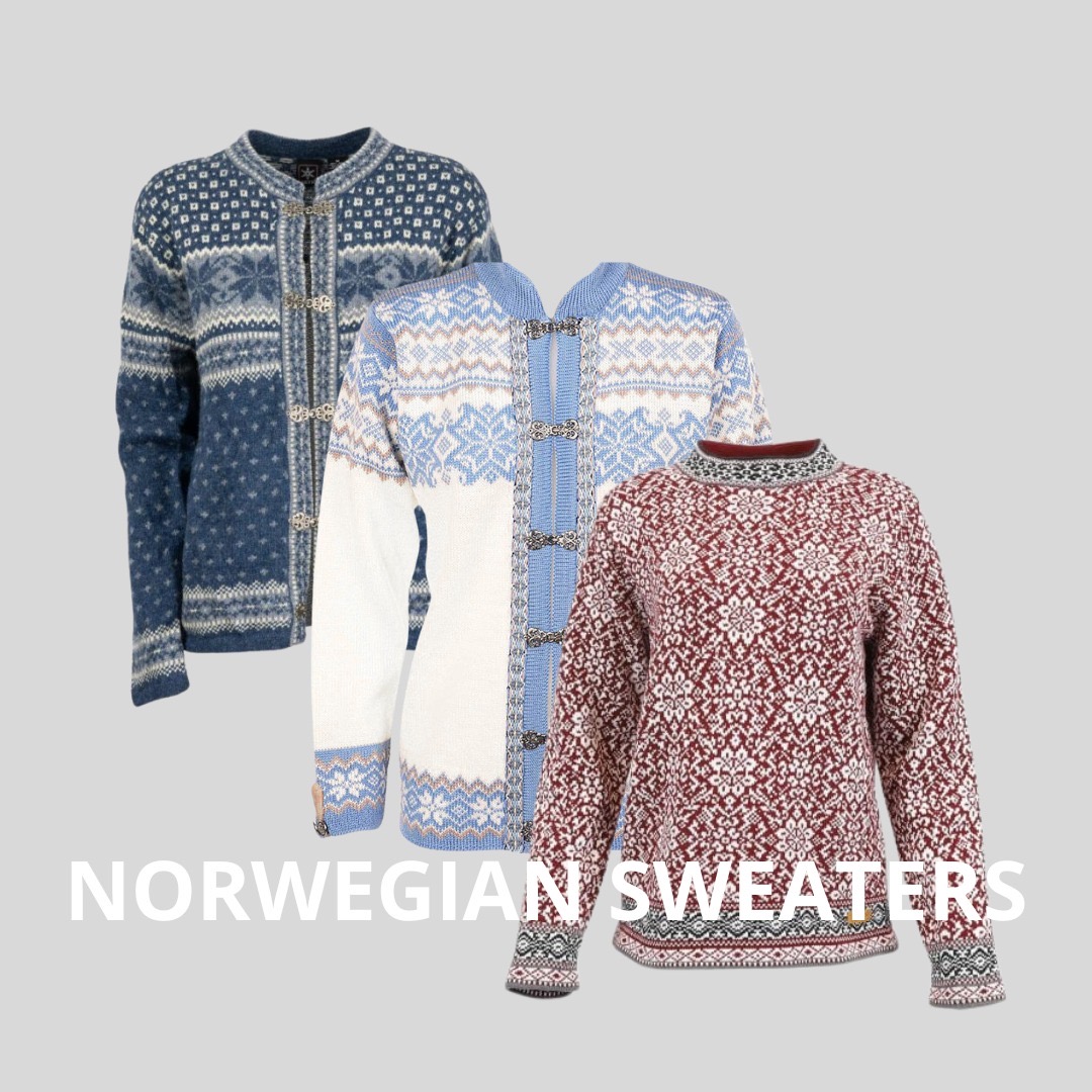 Traditional Norwegian Sweaters – Timeless Quality 10 pcs