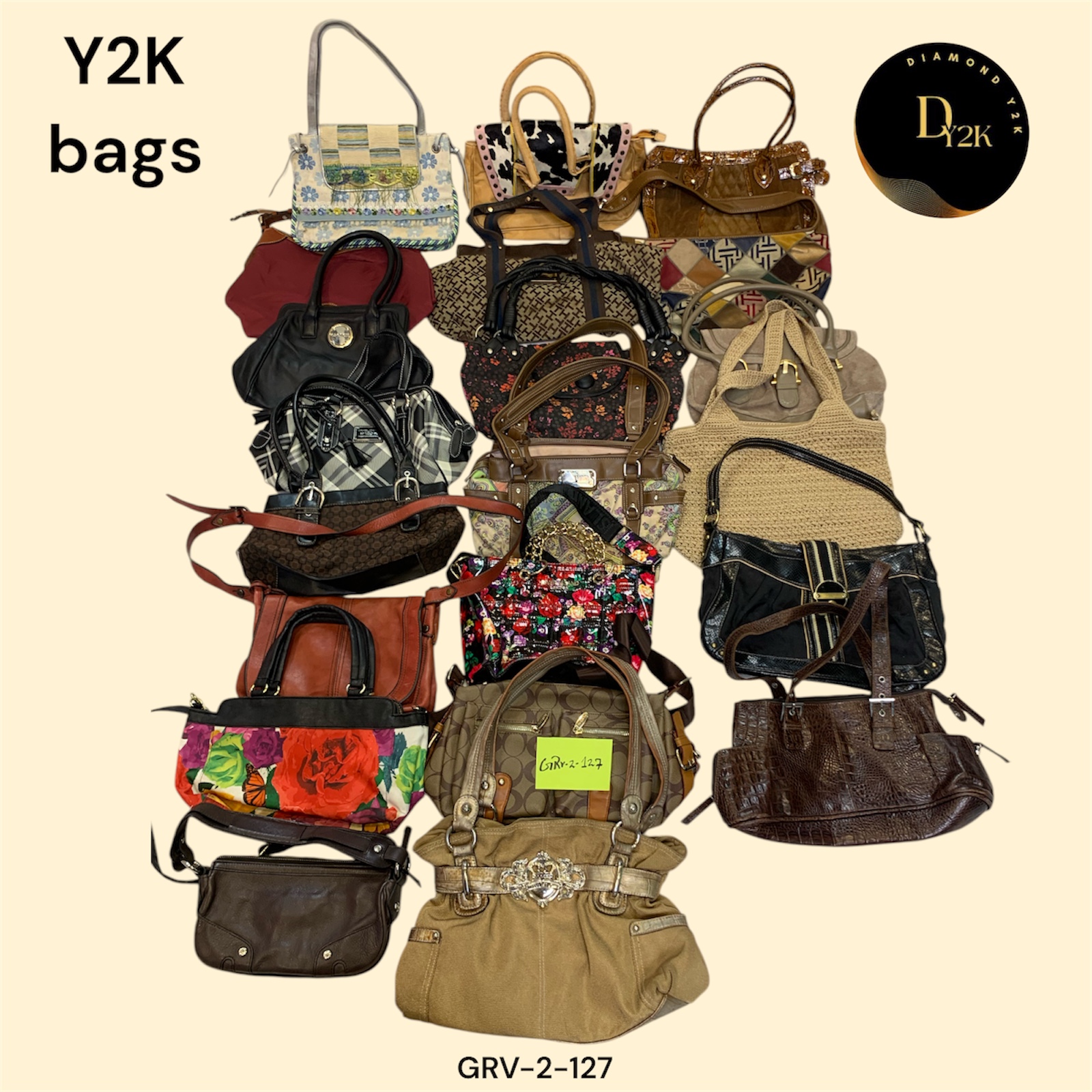 Iconic Y2K Style Bag Assortment – Trendy Picks (GRV-2-127)