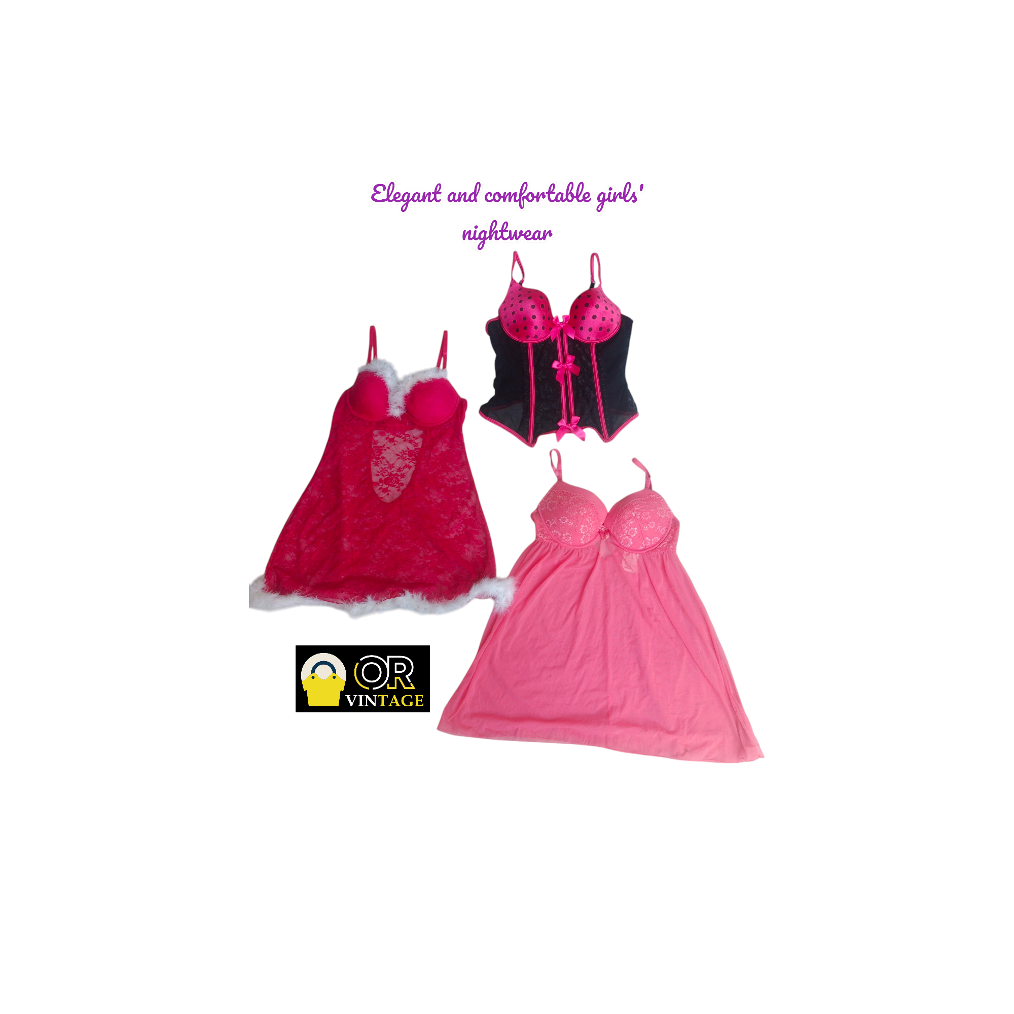 Girls' Nightwear - Babydoll Lingerie & Sleepwear for Women