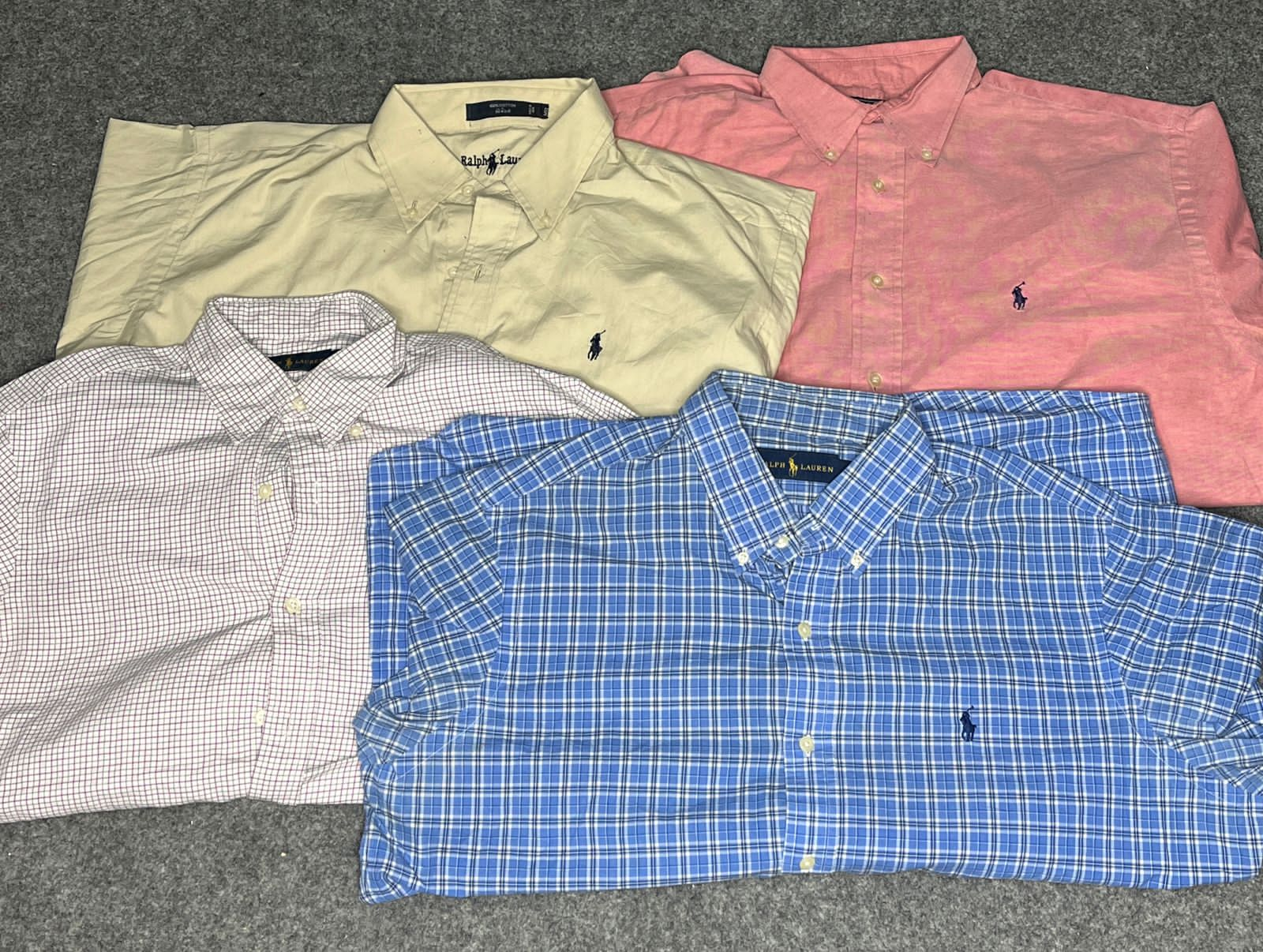 Ralph Lauren Polo Shirts 15 pcs