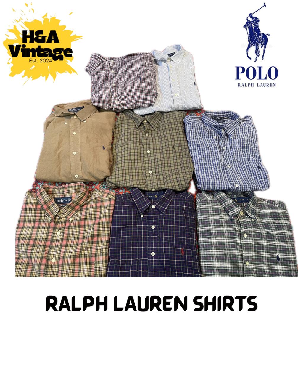 Chemises Ralph Lauren 10 pcs