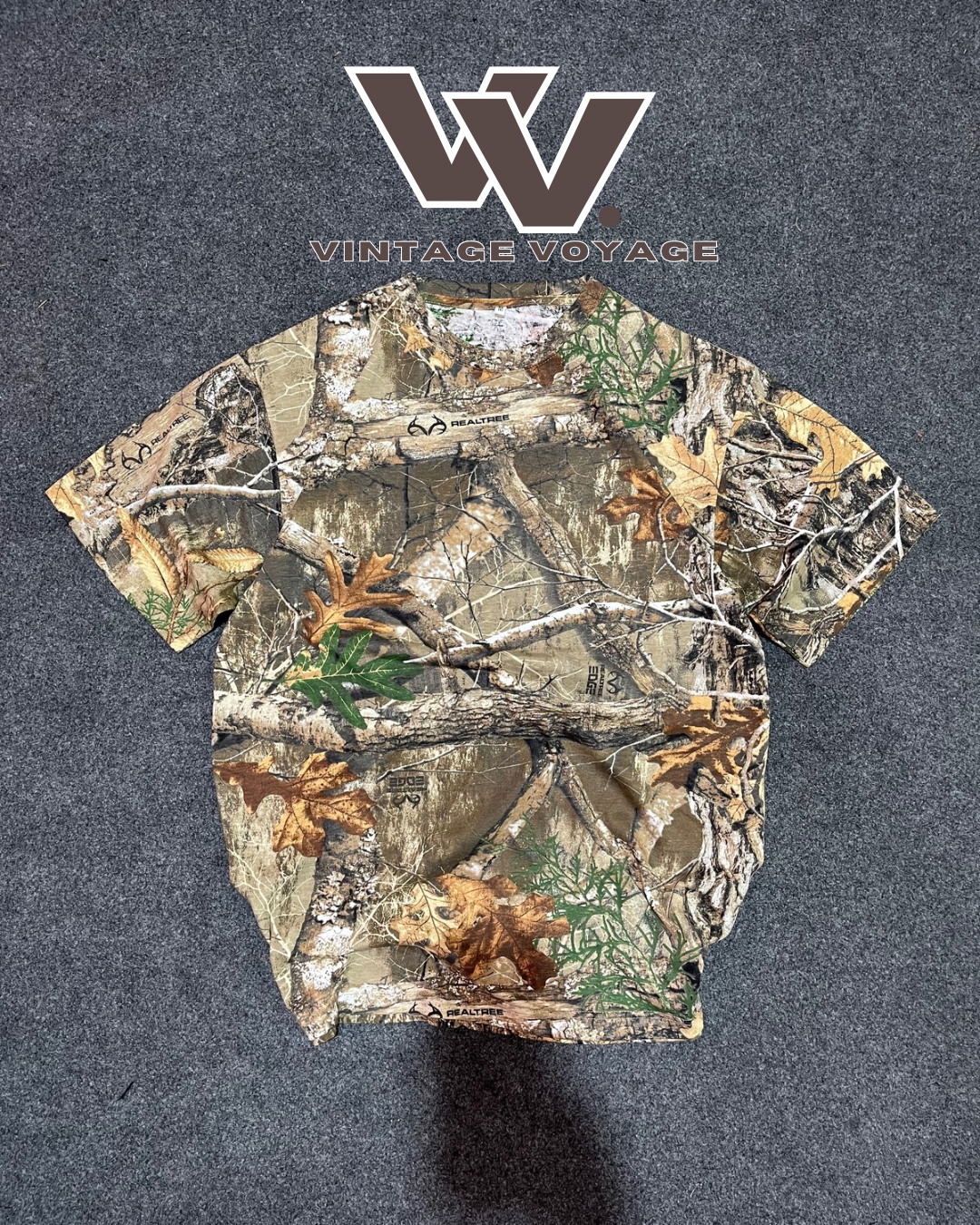 Realtree Rework Style Camo T-Shirts - MOQ 25 pcs #21925