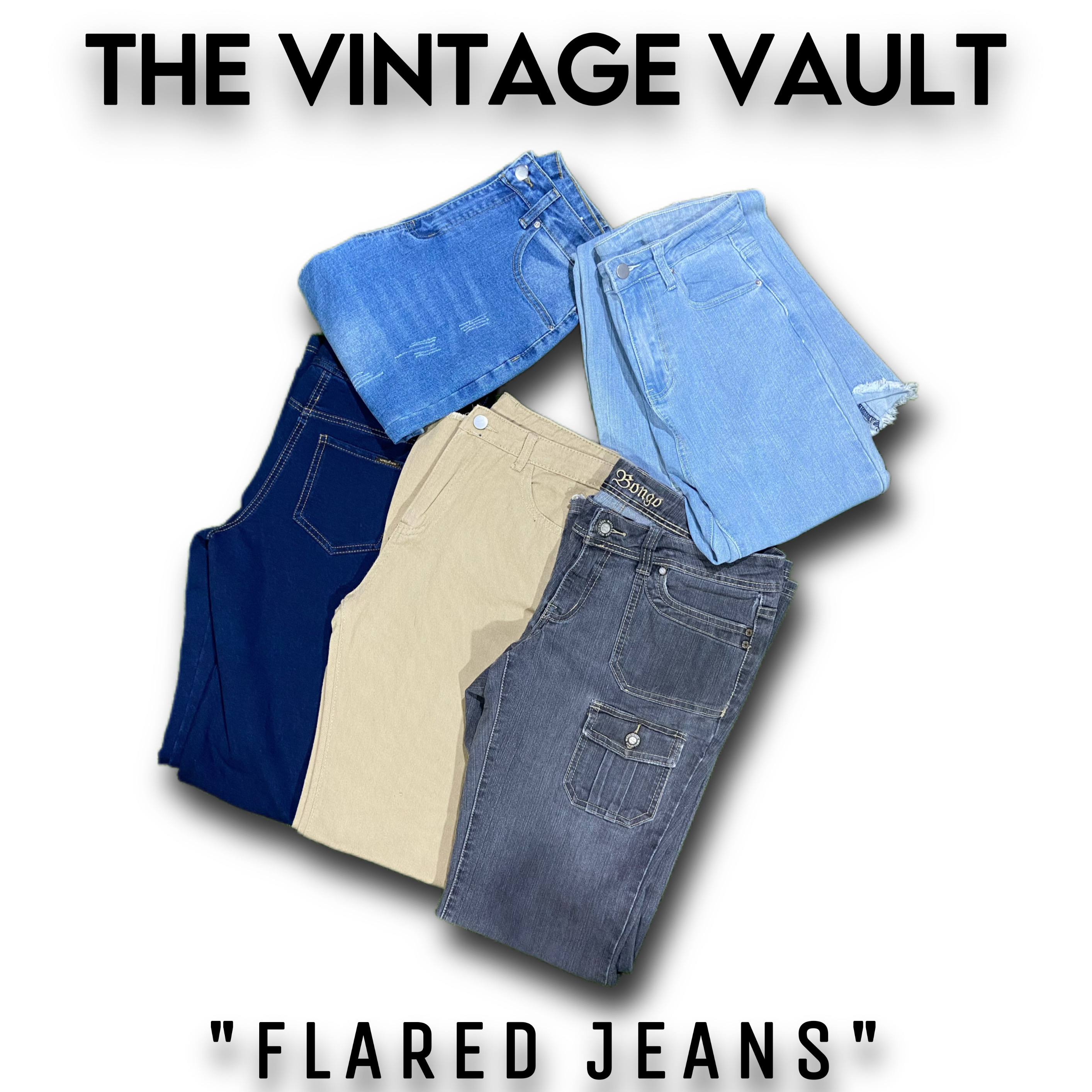 Flared Jeans For Women - 13 pcs