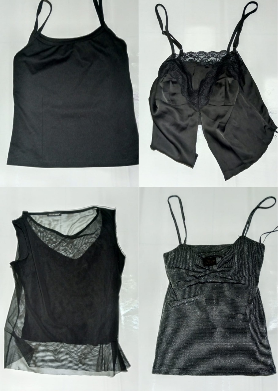 Y2K Gothic Girl Cami Tops