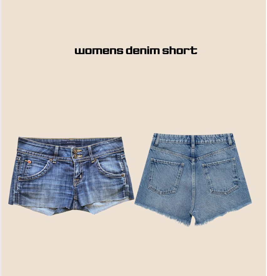 Y2k women shorts