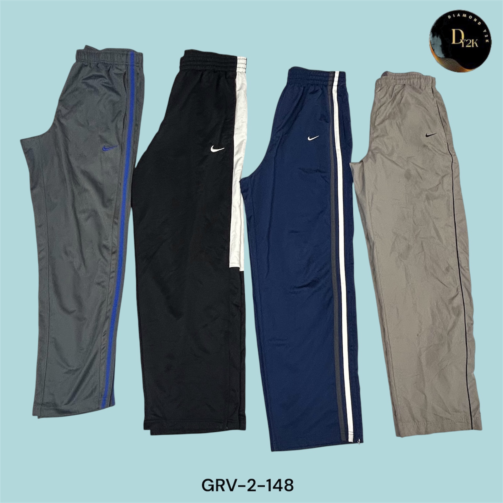 Y2K Pantalons de survêtement Nike | Coupe vintage baggy (GRV-2-148)