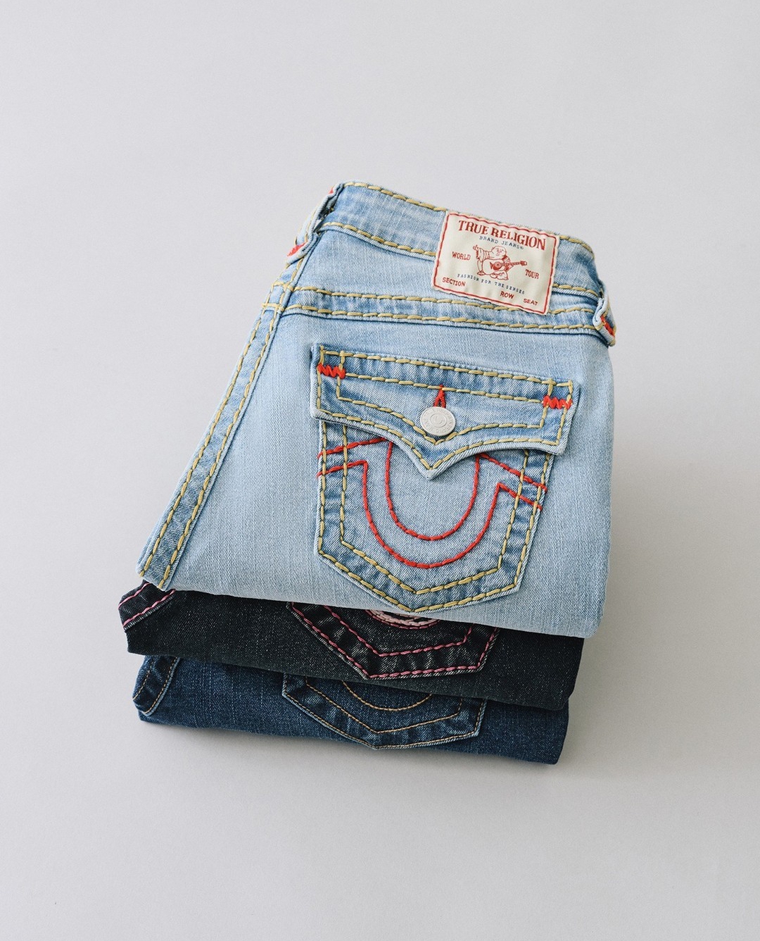 True Religion und Rock Revival Jeans