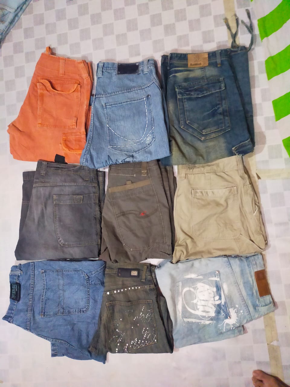 ECKO UNTID AND OTHER MIX BRANDS  SHORTS TOTAL 10 PIECES (ID 140)