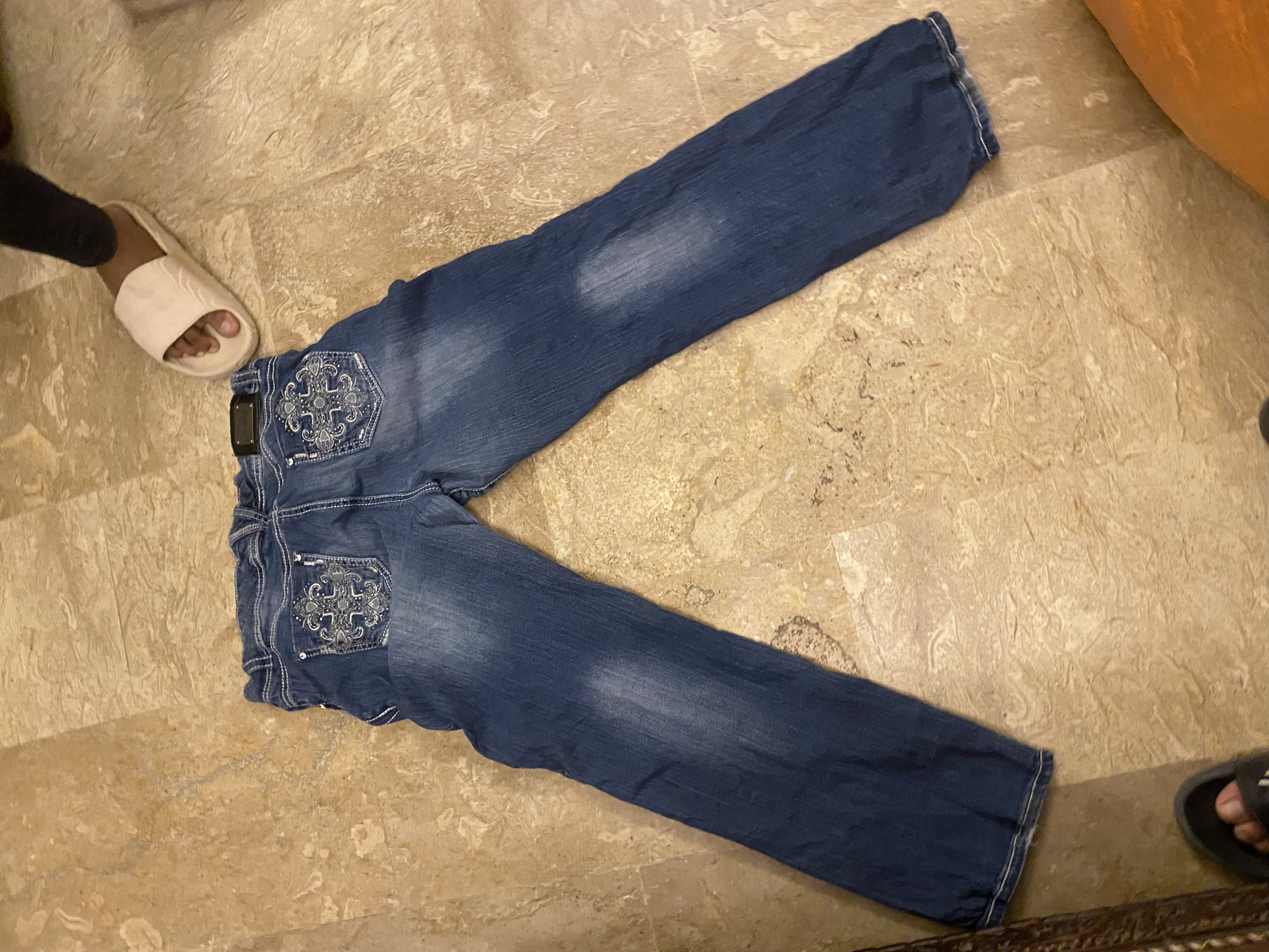 Y2K Embellished Jeans-70pcs