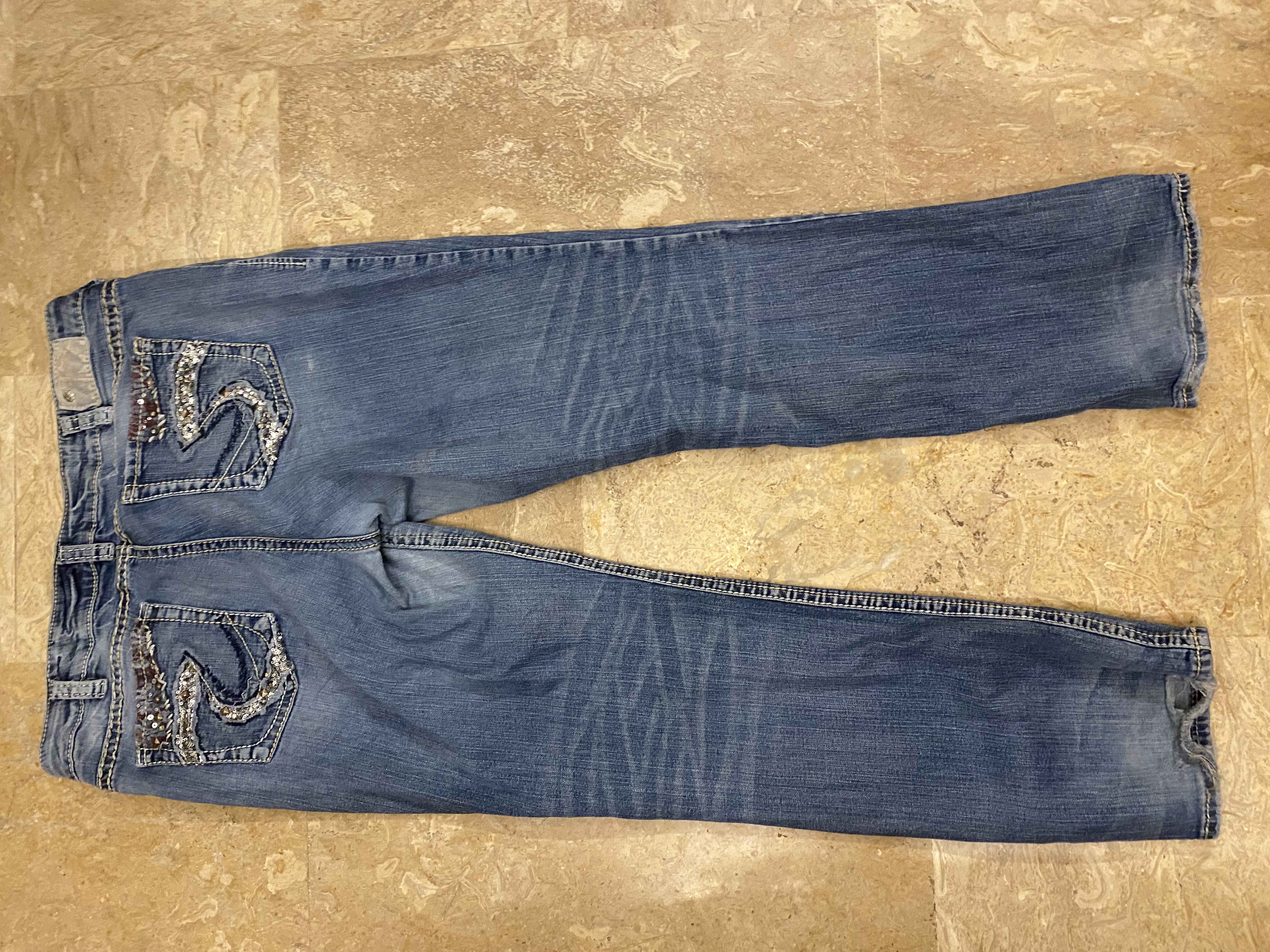Y2K Embellished Jeans-70pcs