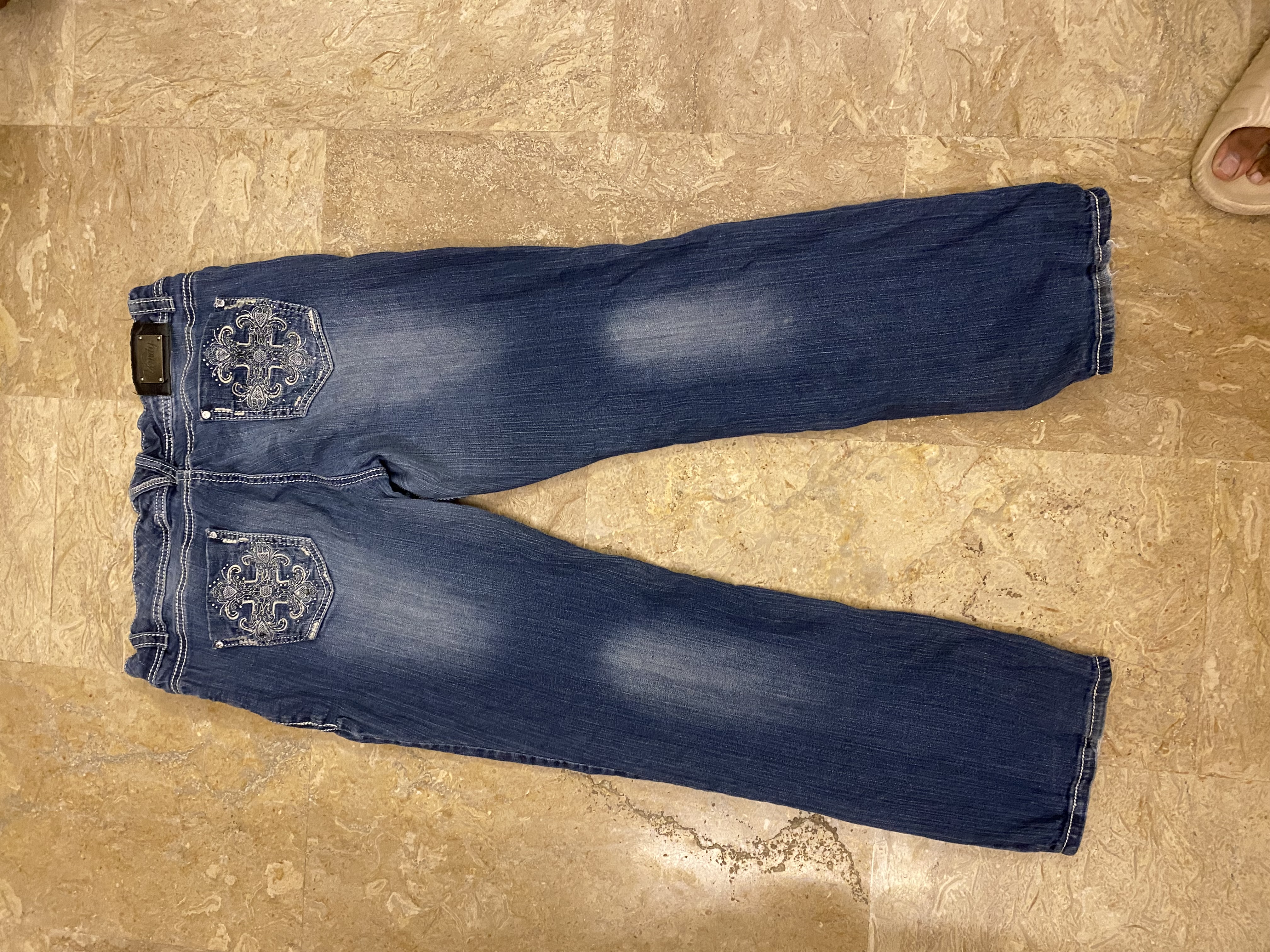 Y2K Embellished Jeans-70pcs