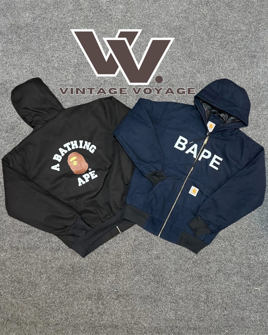 Carhartt x BAPE Rework Style Active Jackets - MOQ 25 pcs #22225