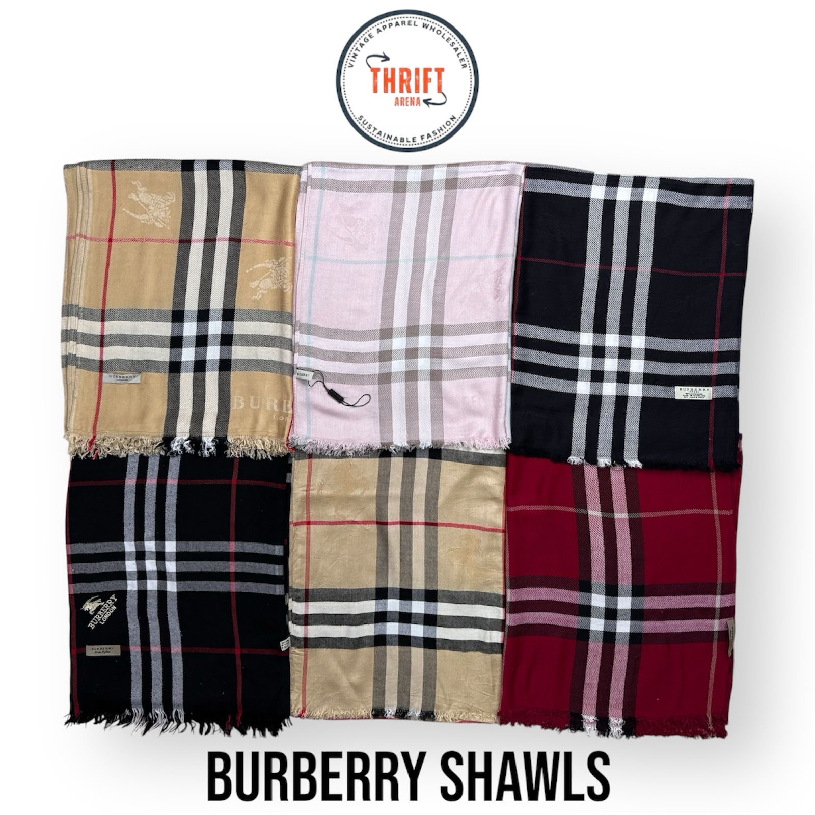 #VV794 Burberry Schals 25 Stk.