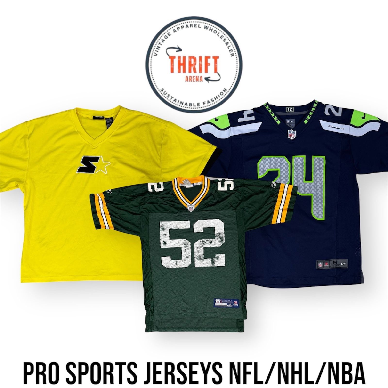 #VV797 Pro Sports Jerseys NFL/NHL/NBA 50 Stück