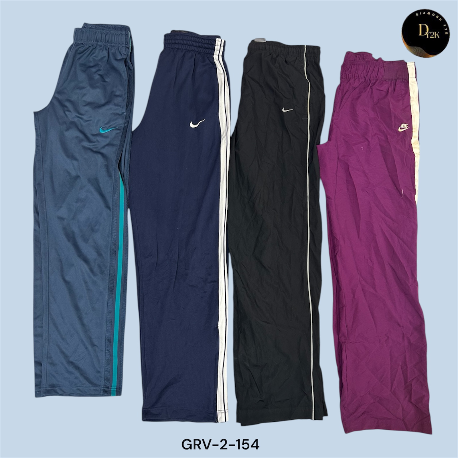 Nike Gym Trousers – Sweat-Wicking & Durable (GRV-2-154)