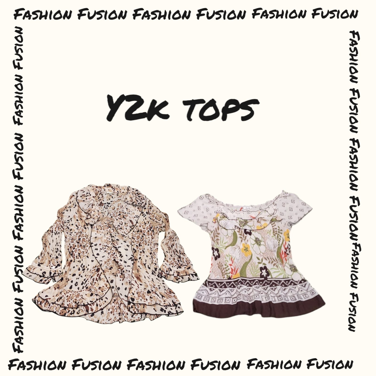 (FF-637) y2k tops