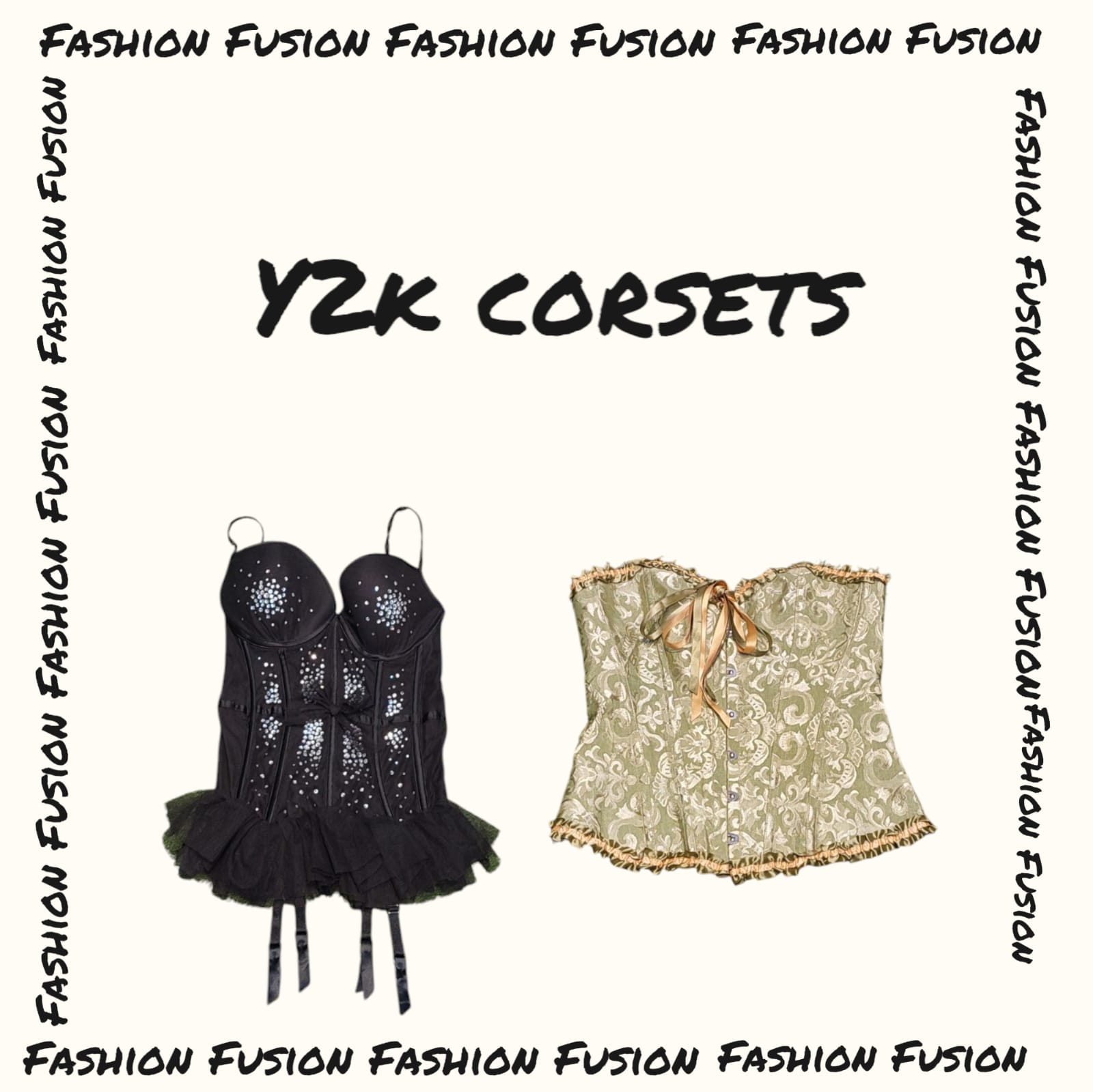 (FF-639) y2k corsets