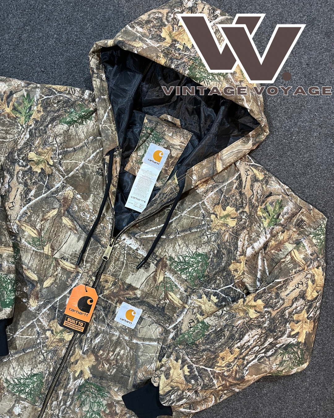 Carhartt Rework Style Realtree Camo Active Jackets - MOQ 25 pcs #22325