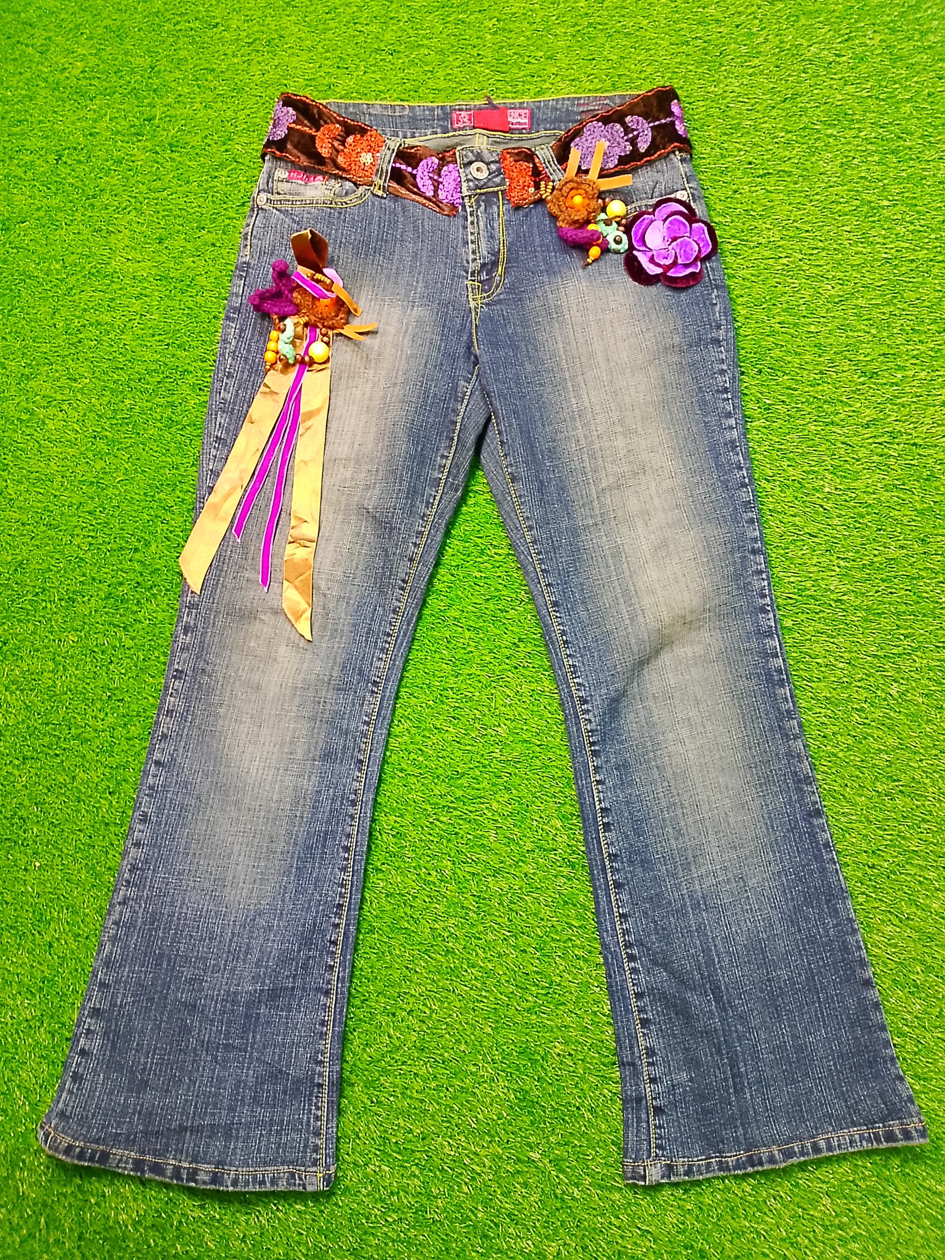 Y2K flare jeans
