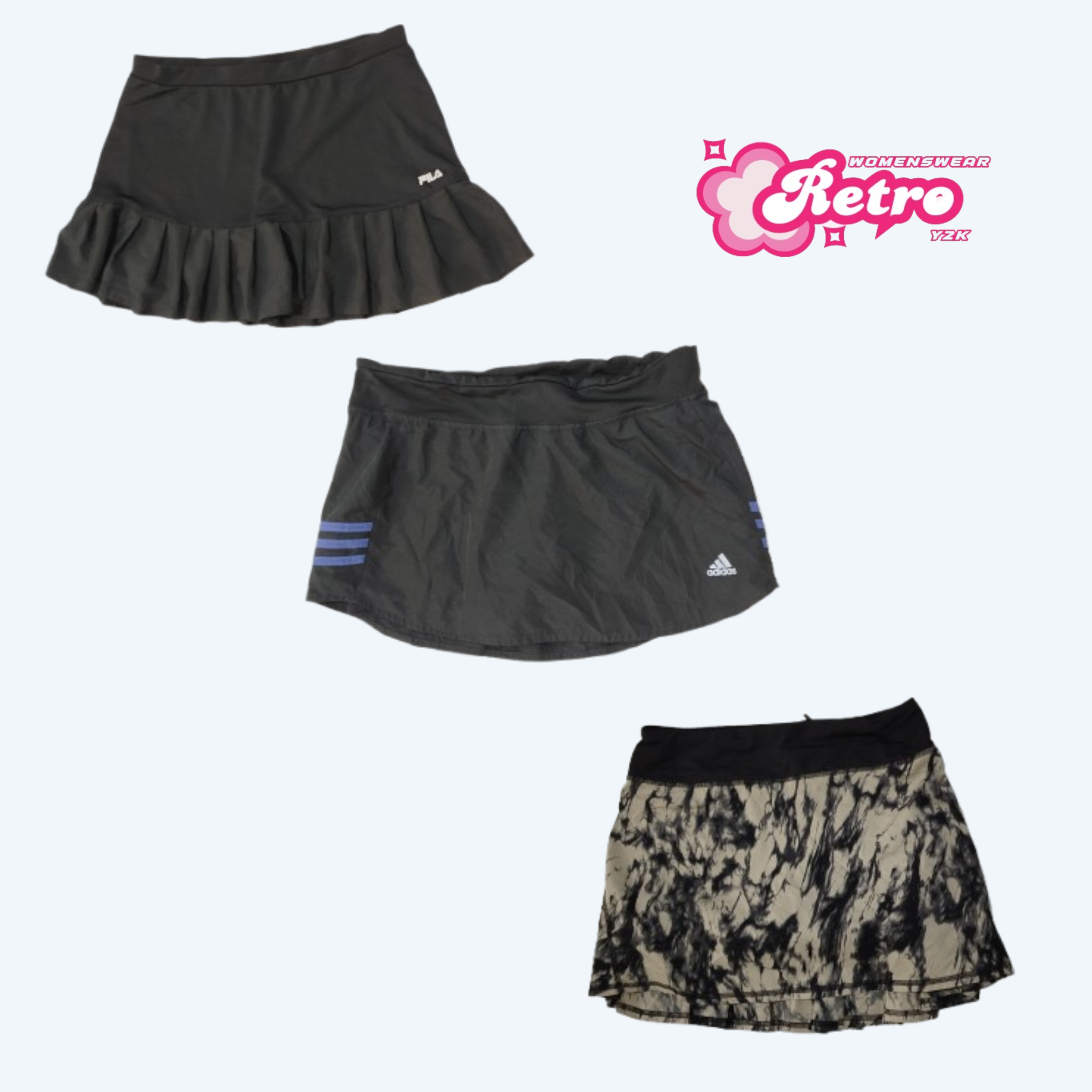 Sporty Chic: Branded Skirts