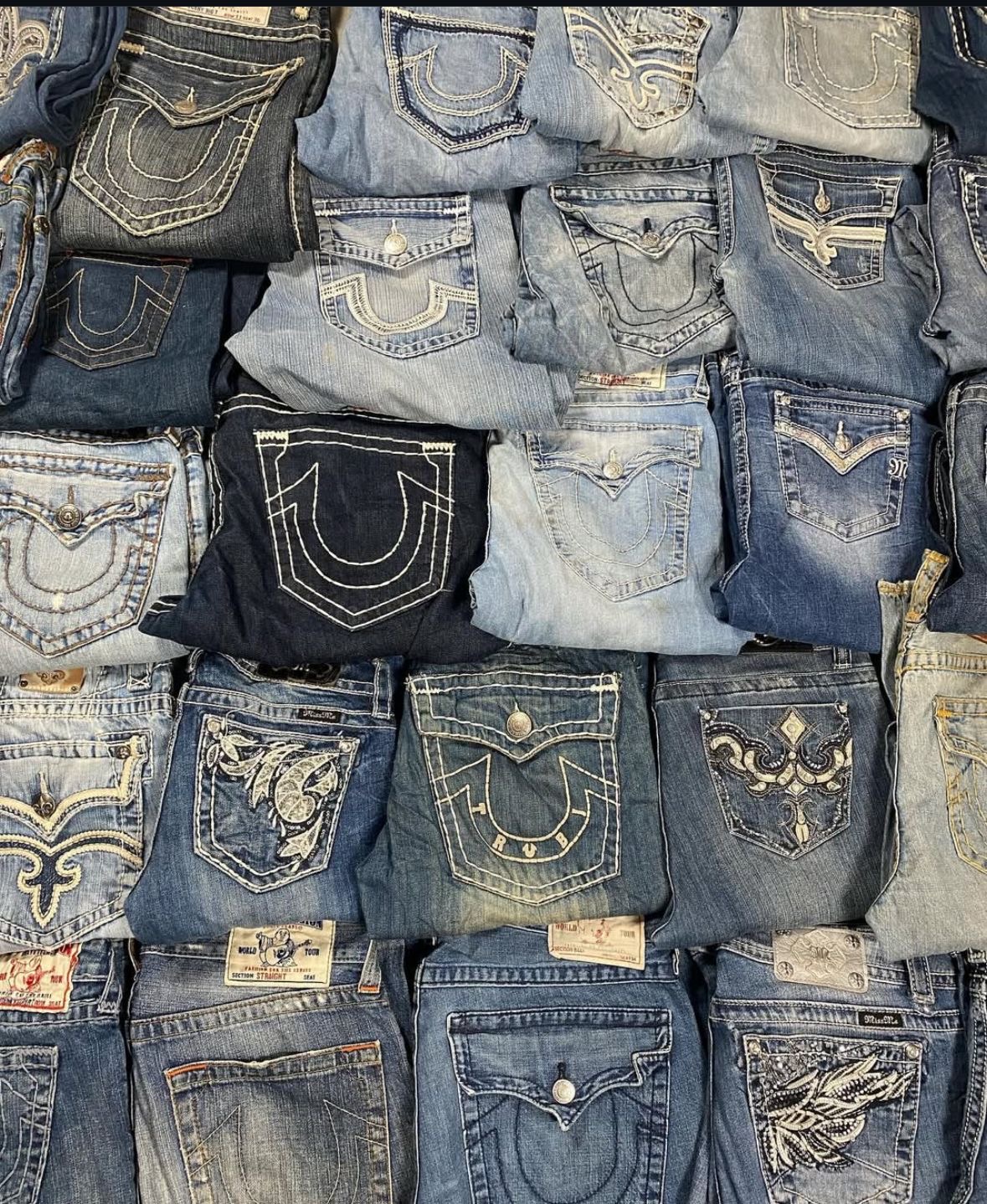 Hombres. True Religion, Rock Revival Jeans