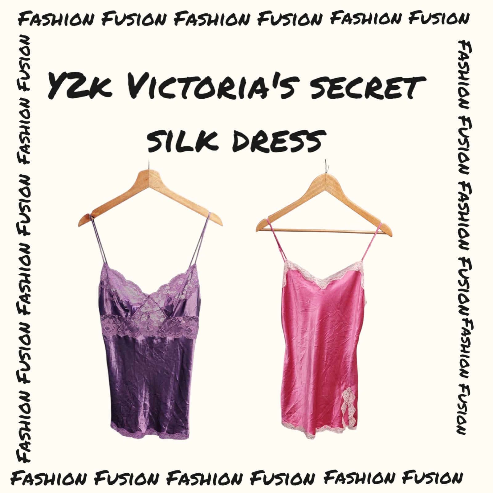 (FF-643) y2k Victoria's secret Slik-slip-dress