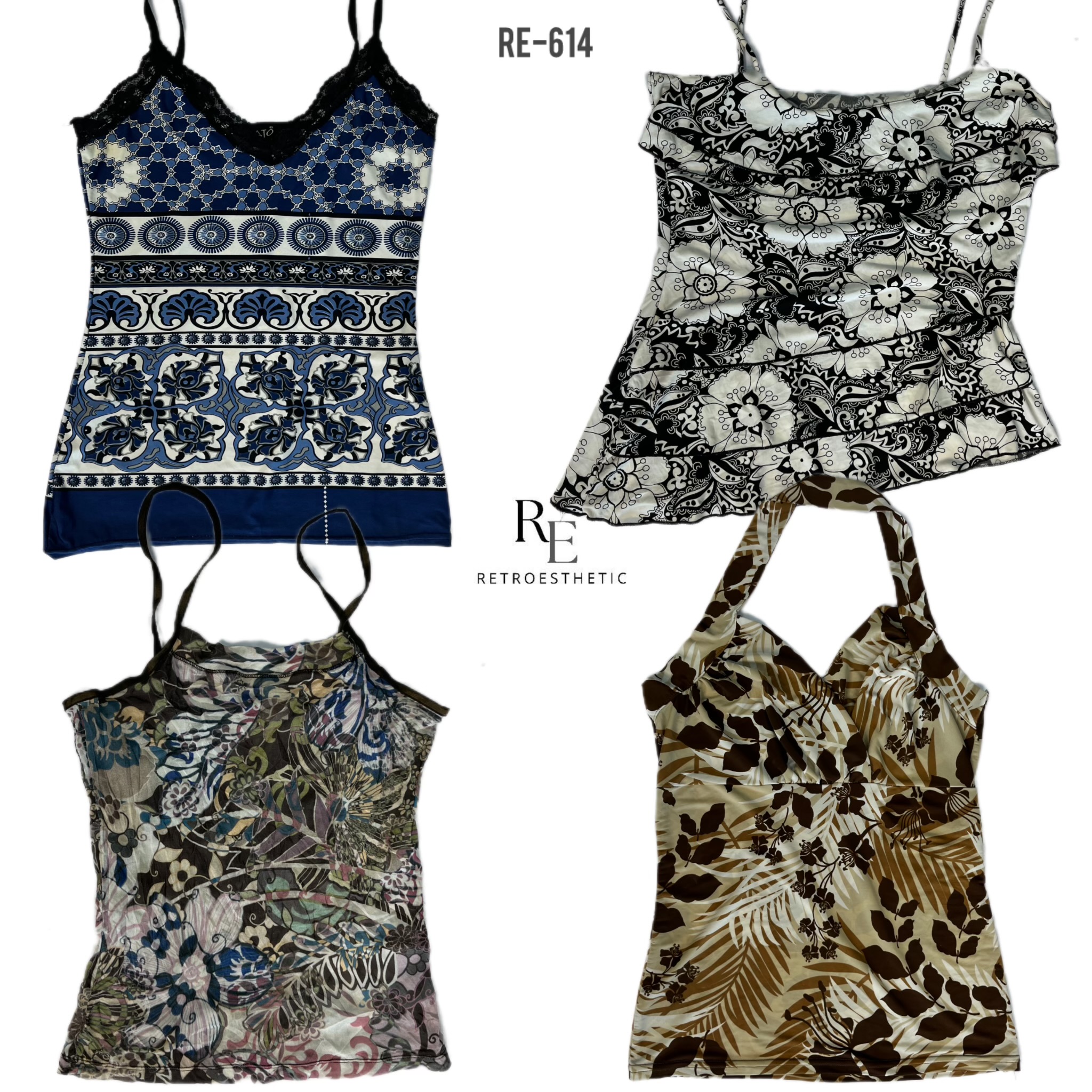 Y2K Cutesy Cami Tops (RE-614)