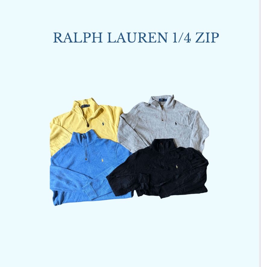 Ralph Lauren 1/4 Reißverschluss 50 Stück