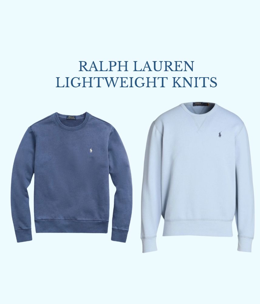 Ralph Lauren malhas leves 25 pcs