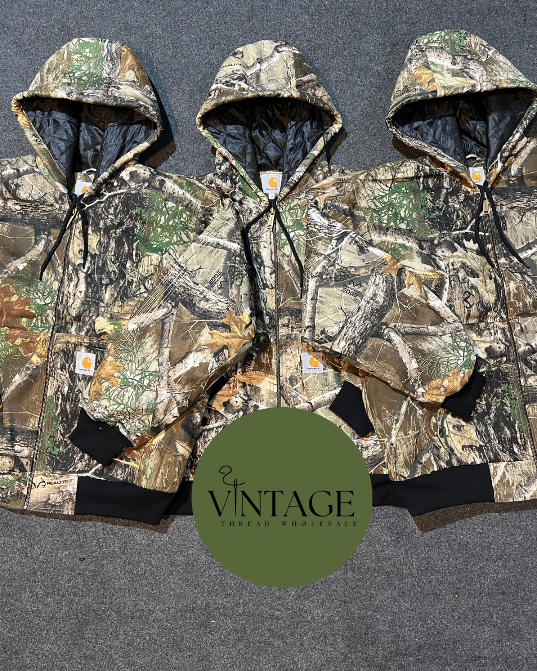 Carhartt rework style Realtree active jackets-30-24225