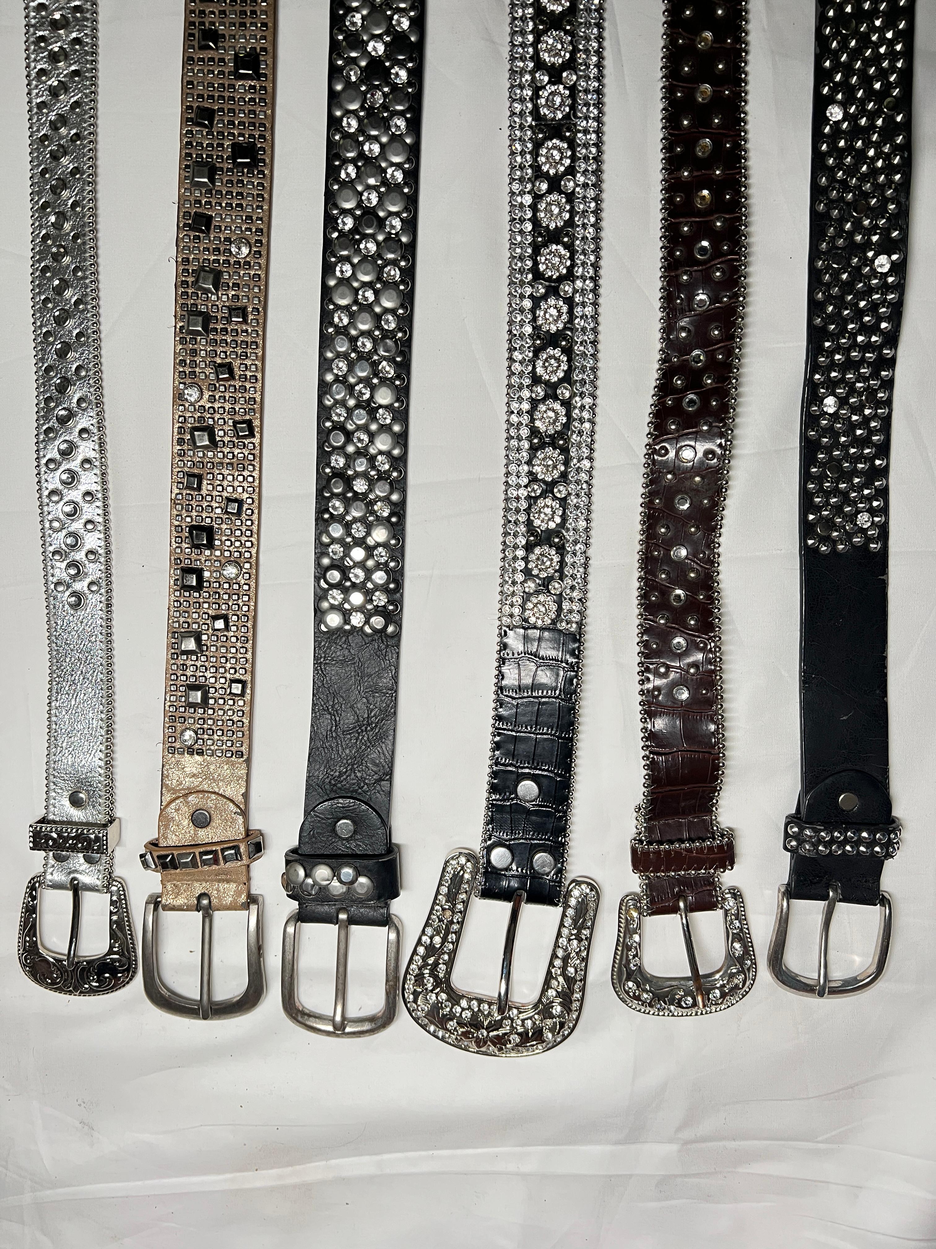 Y2k Heavy Beaded Belts Mix (M-46) | Vintage Wholesale