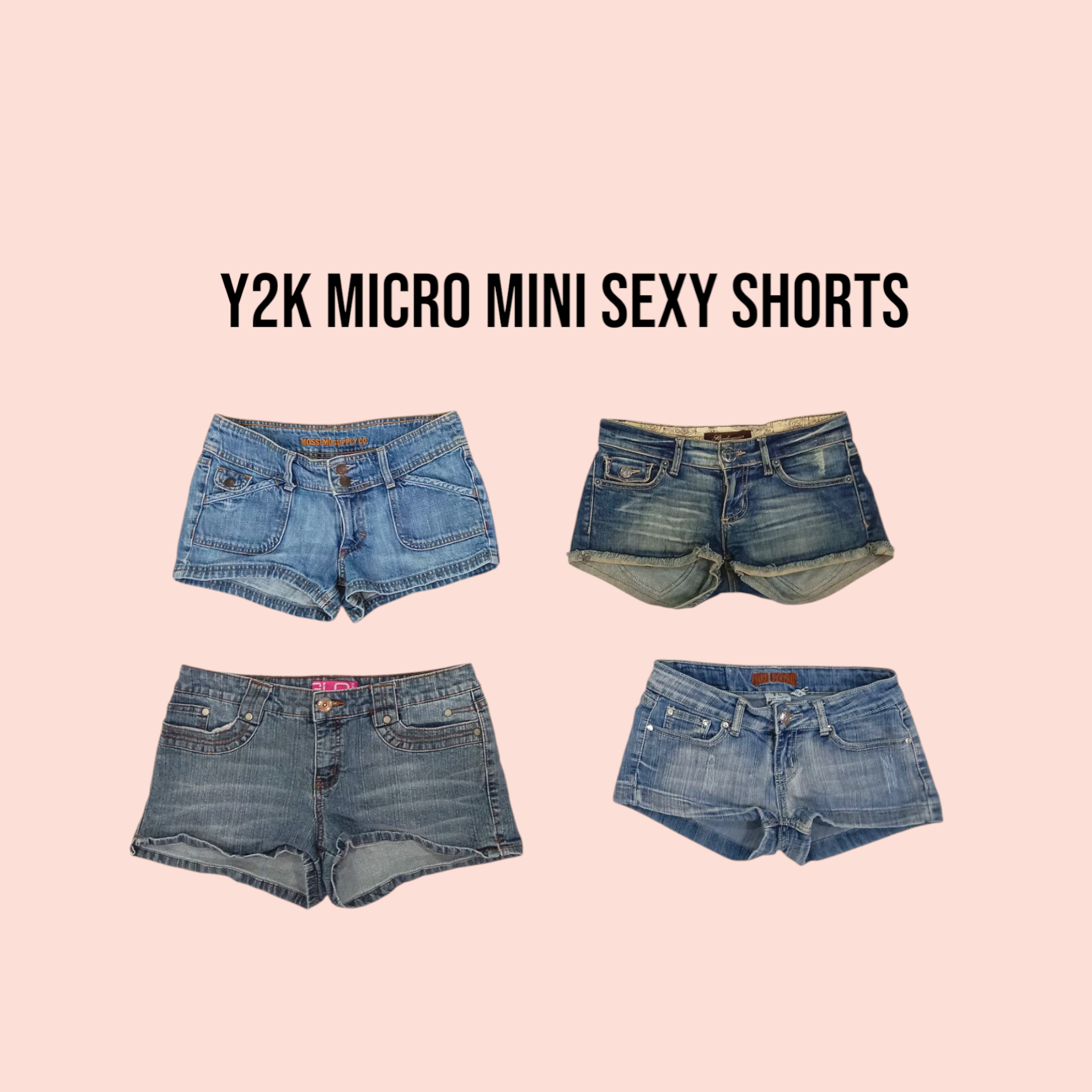 Y2k Micro Mini Sexy Shorts