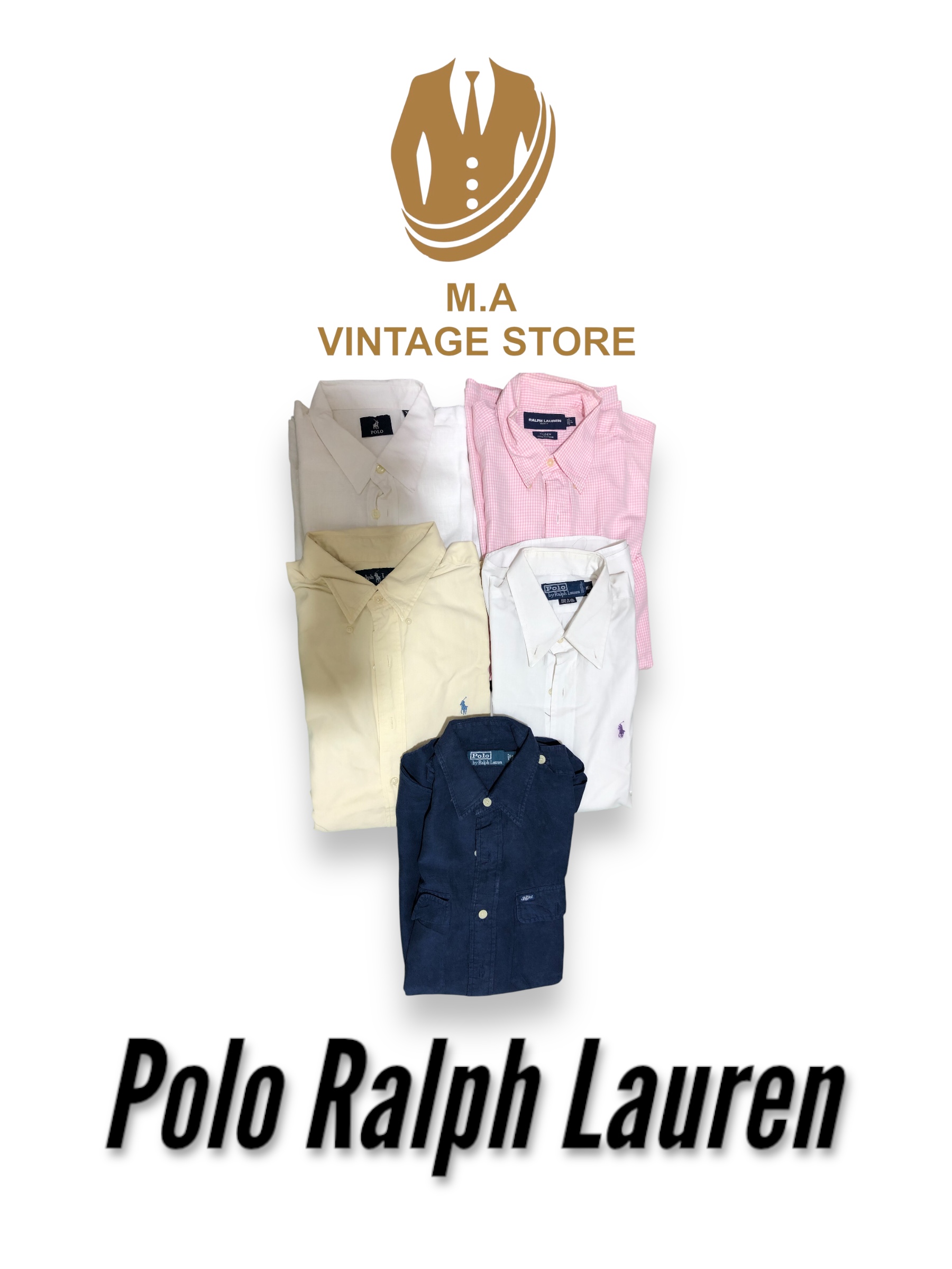 Ralph Lauren Polo Shirts 15 pcs