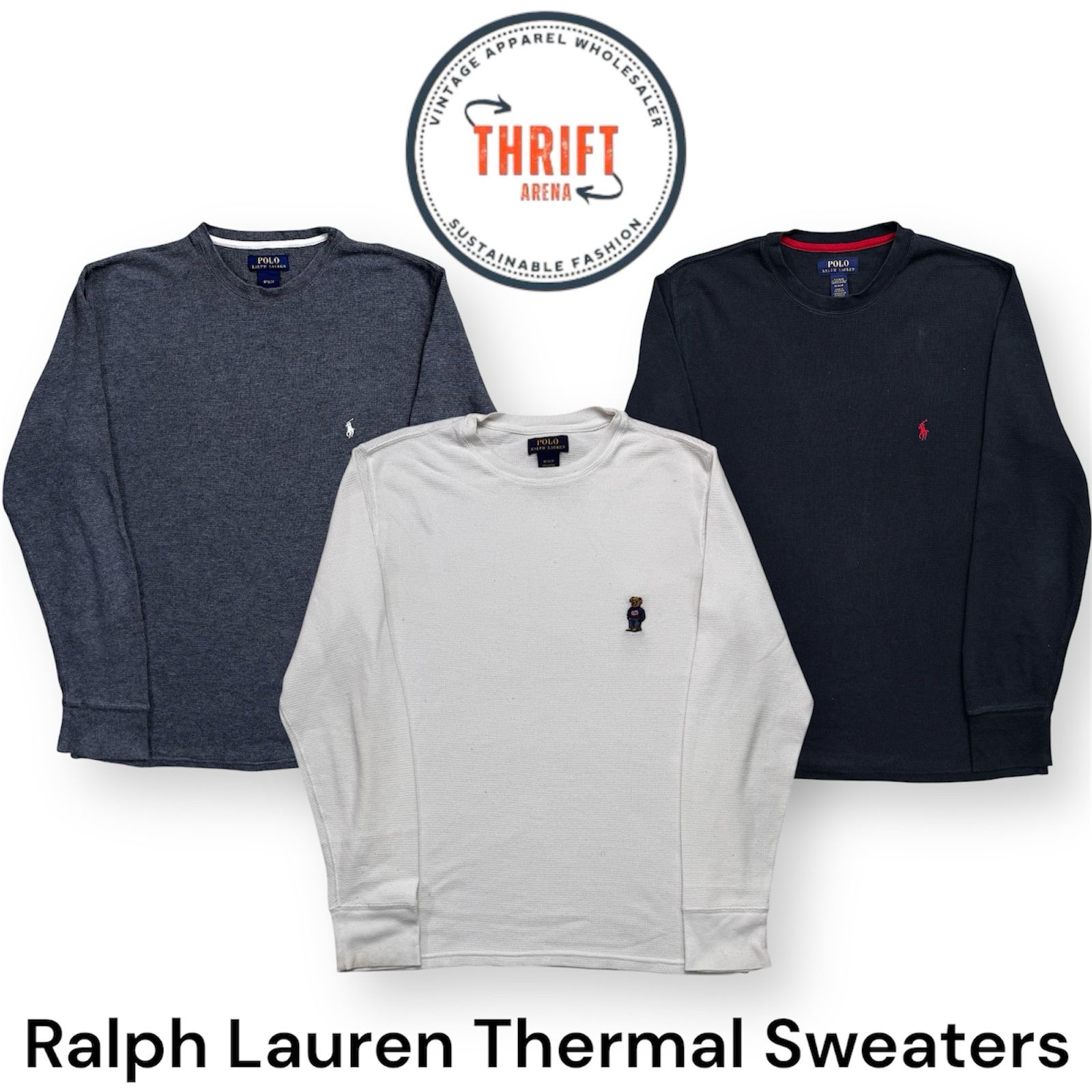 T814 Ralph Lauren Sweaters thermiques 30 pièces