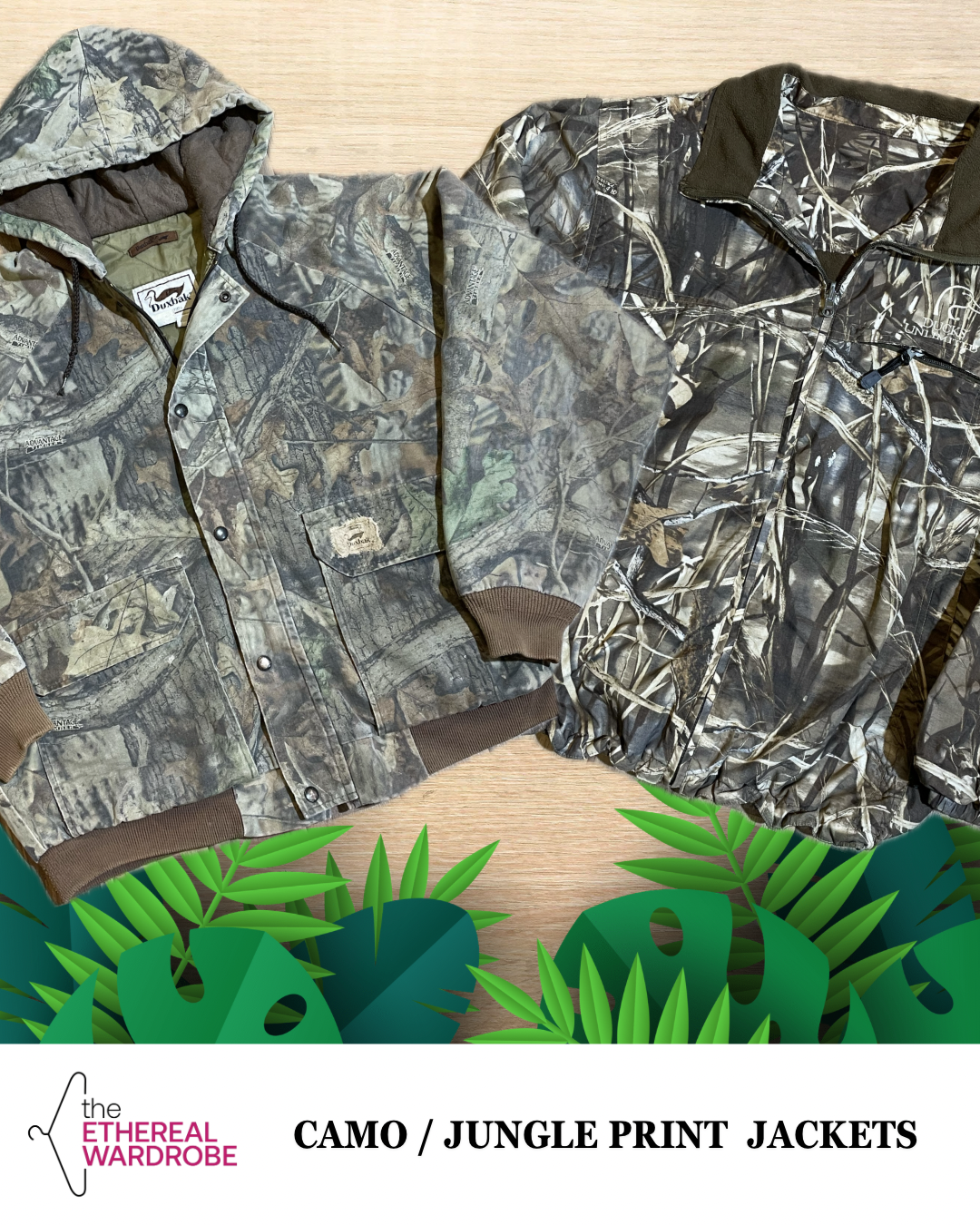 Branded Camo / Jungle Print Jackets 10pcs