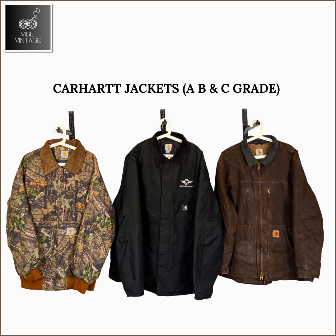 CARHARTT JACKETS ( A B & C GRADE ) - 07 PCS