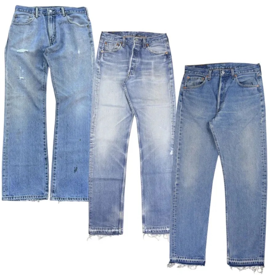 Jeans Mix Code Levi's 50 pièces expédiés par avion