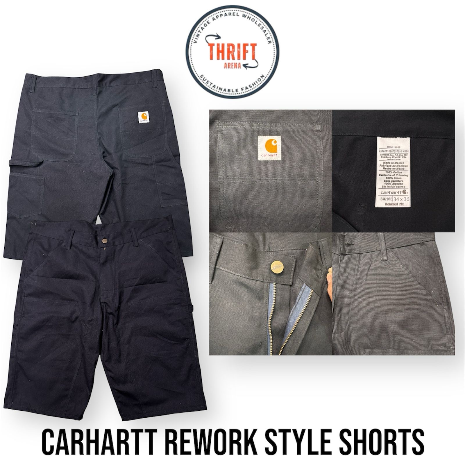 #VV801 Carhartt Rework Style Shorts 10PCs